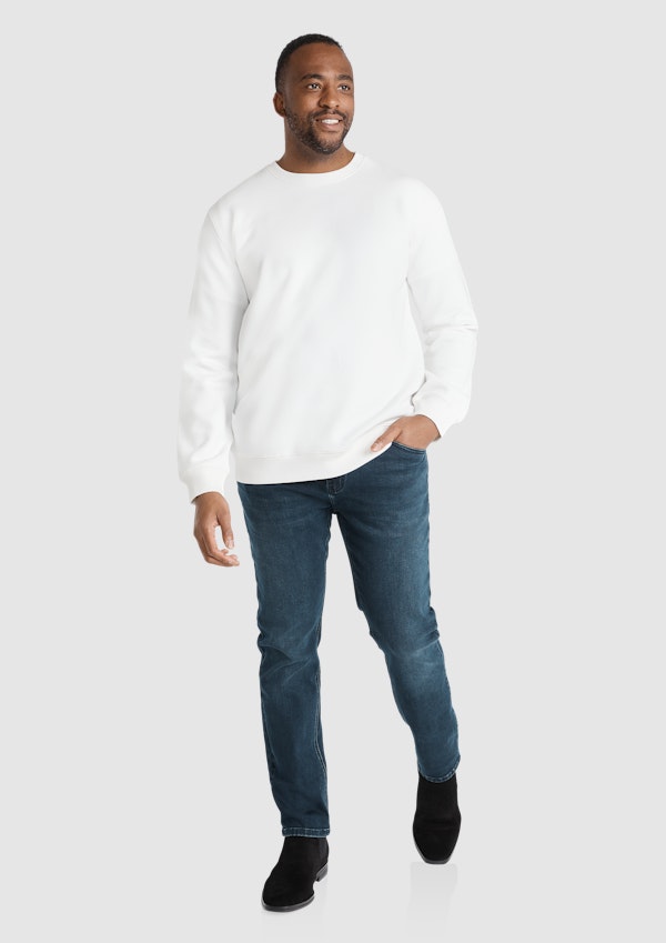 Elliot Jacquard Crew Sweat Test