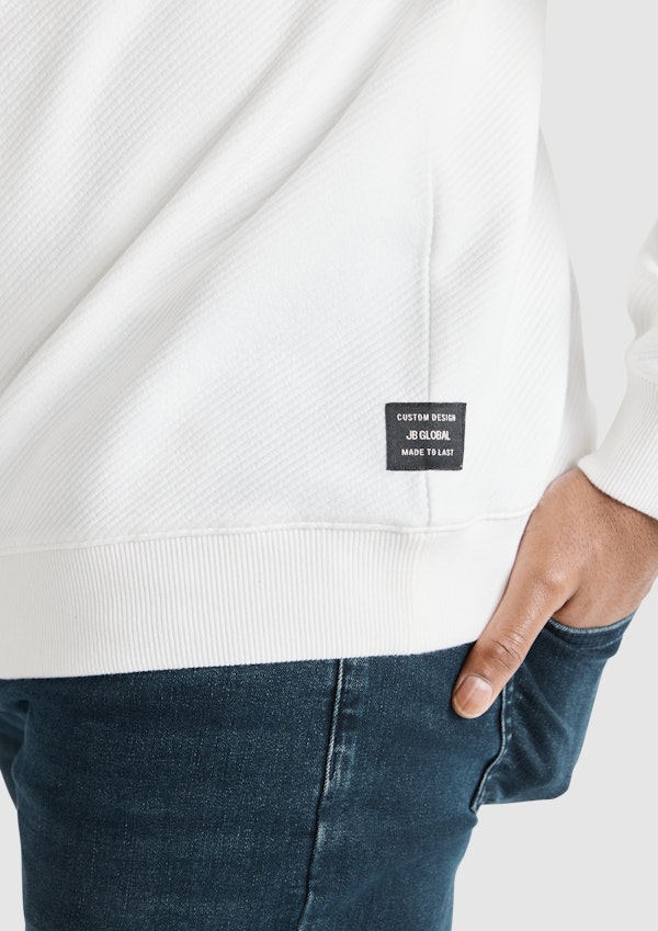 Elliot Jacquard Crew Sweat Test