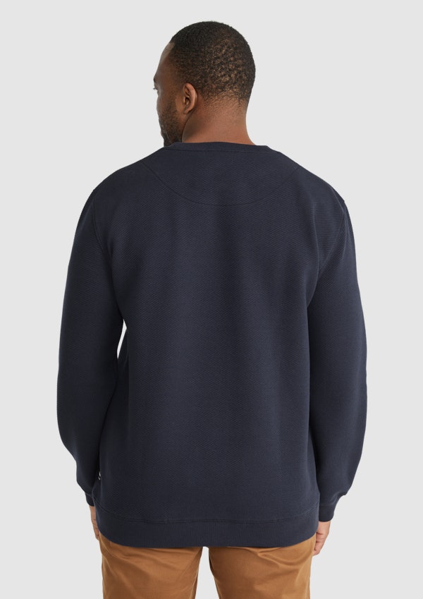 Elliot Jacquard Crew Sweat Test