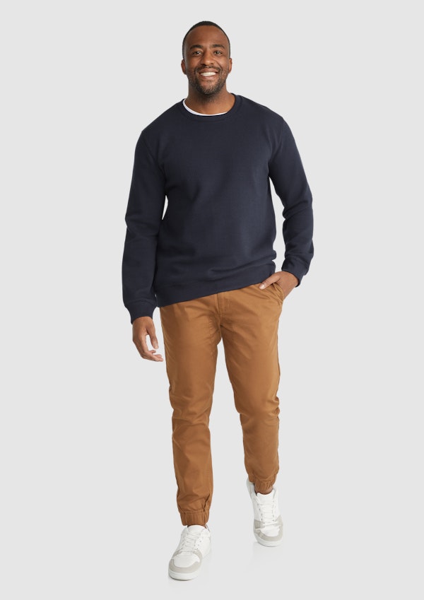 Elliot Jacquard Crew Sweat Test