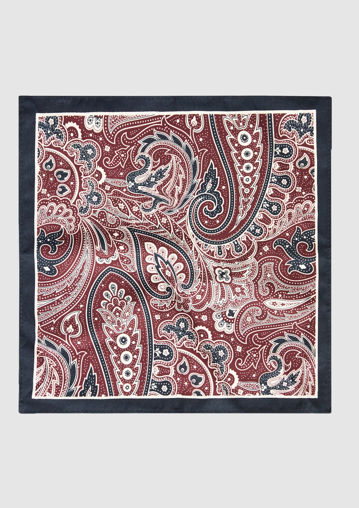 Abstract Paisley Print Pocket Square