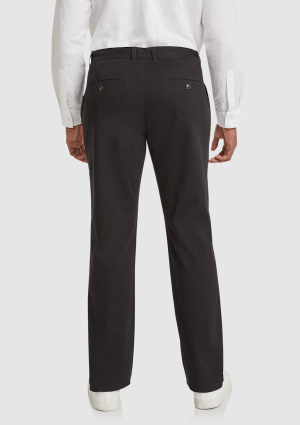Black Preston Classic Chino