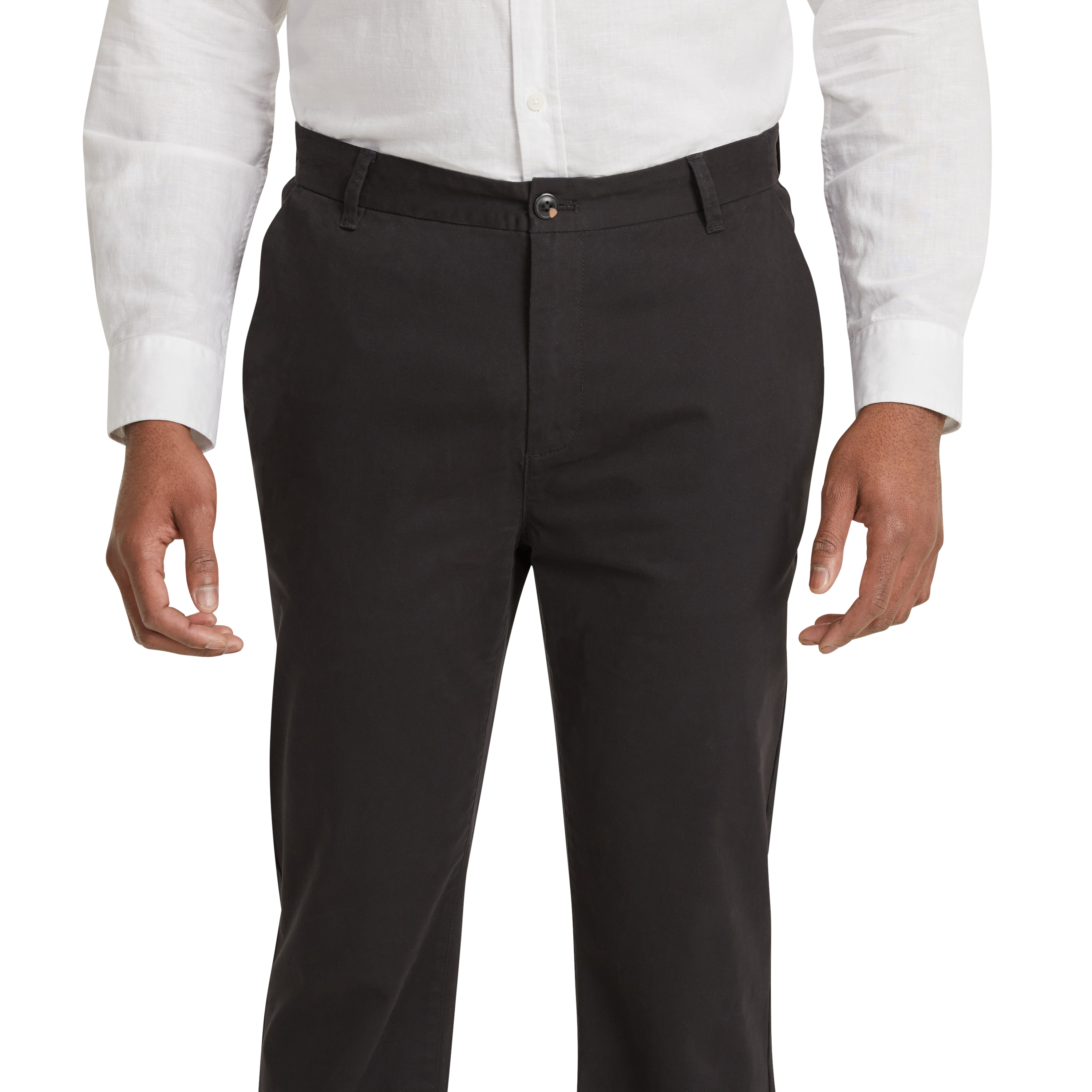 Black Preston Classic Chino