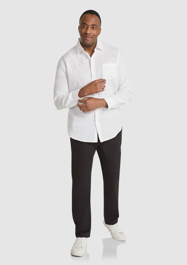 Black Preston Classic Chino