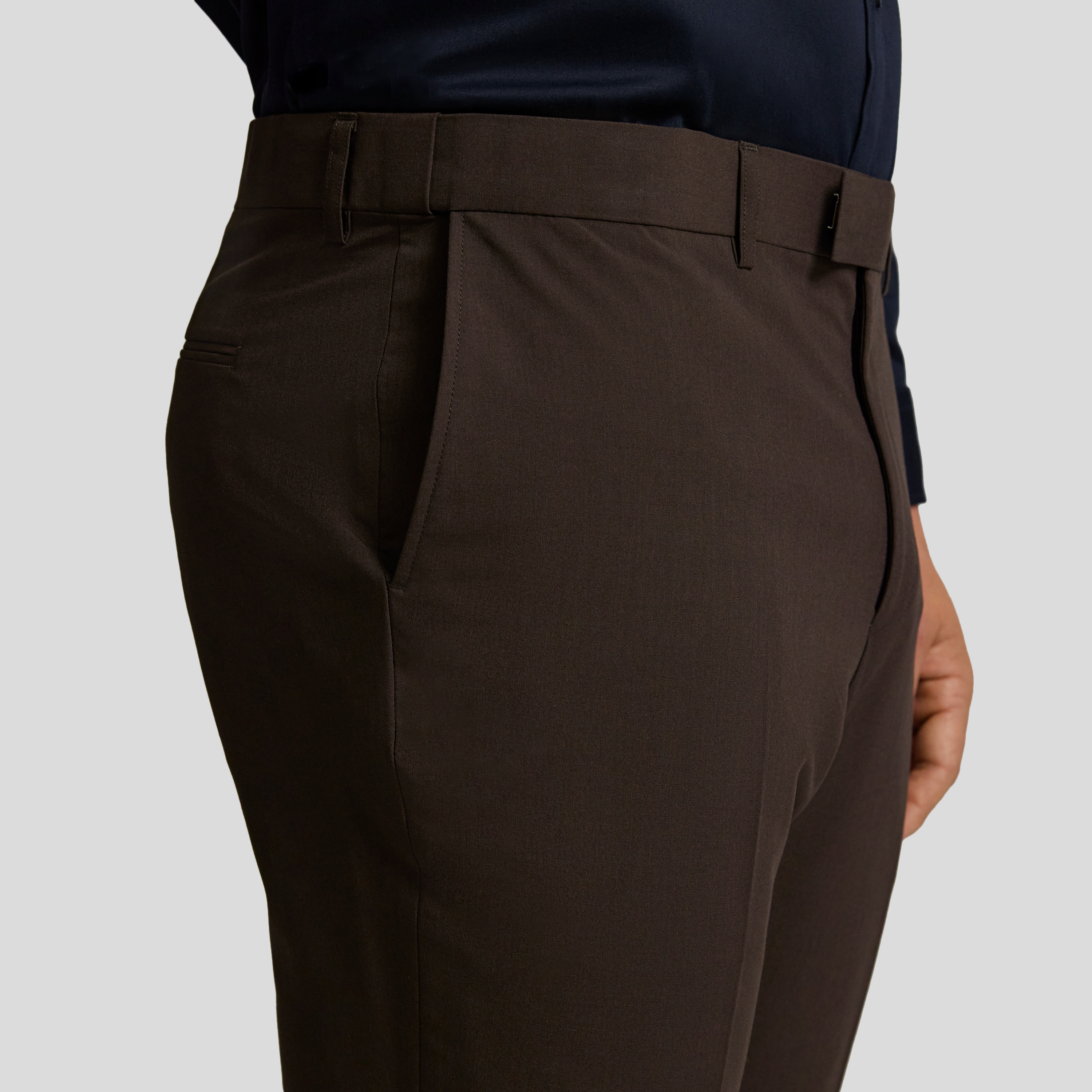 Espresso Moore  Hyperstretch Slim Pant