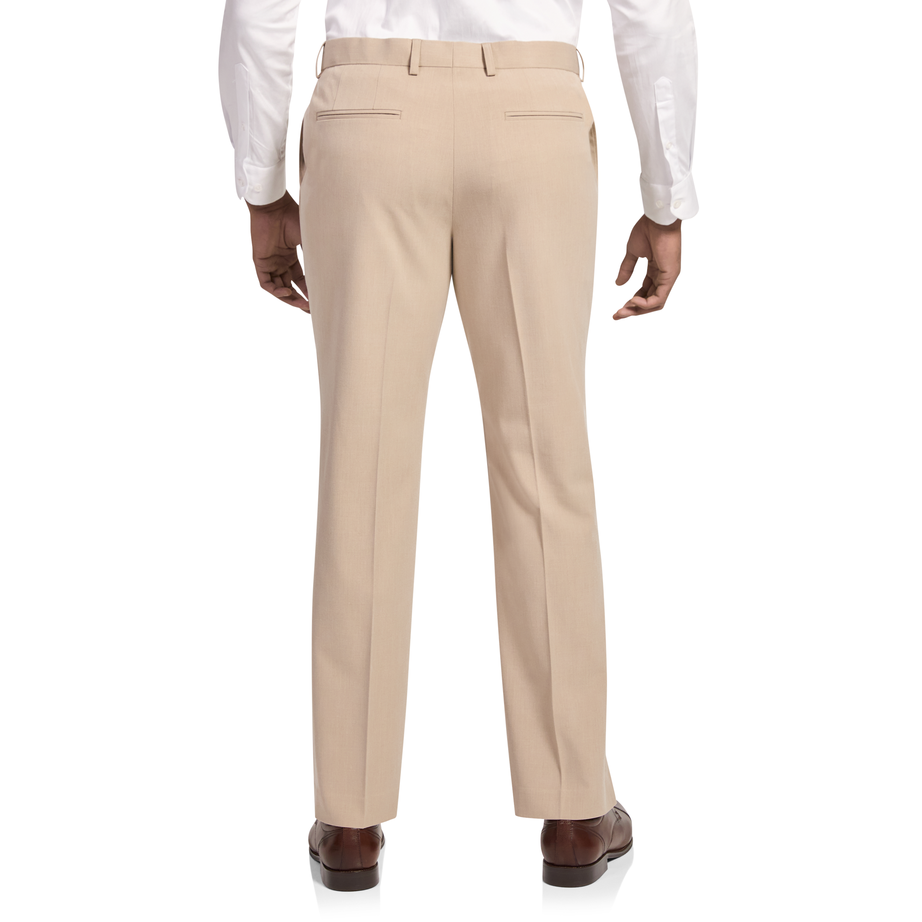 Beige Tanner Stretch Dress Pant