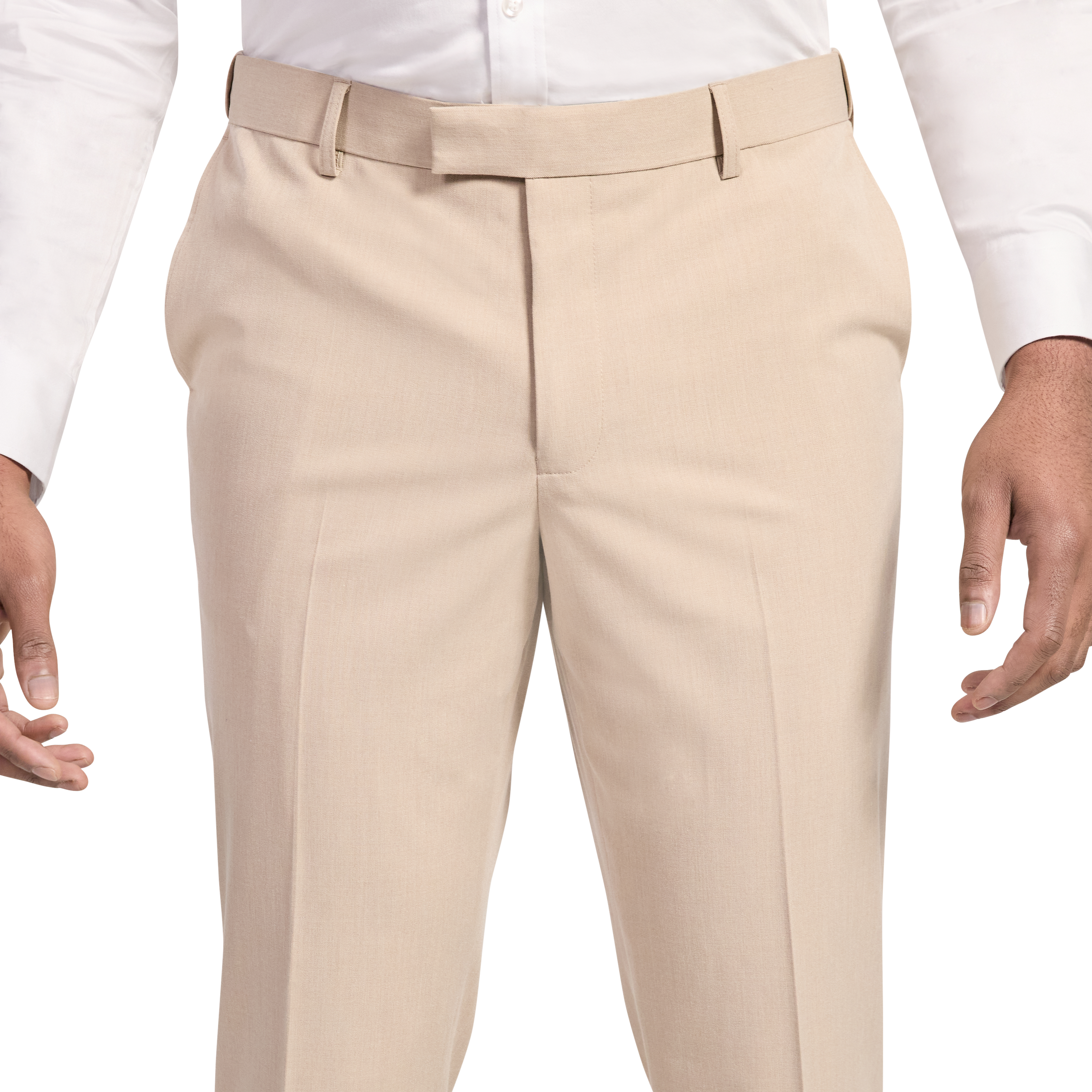 Beige Tanner Stretch Dress Pant