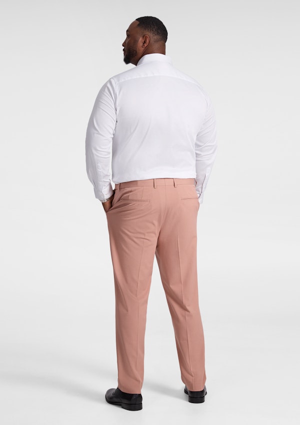 Peach Tanner Stretch Dress Pant
