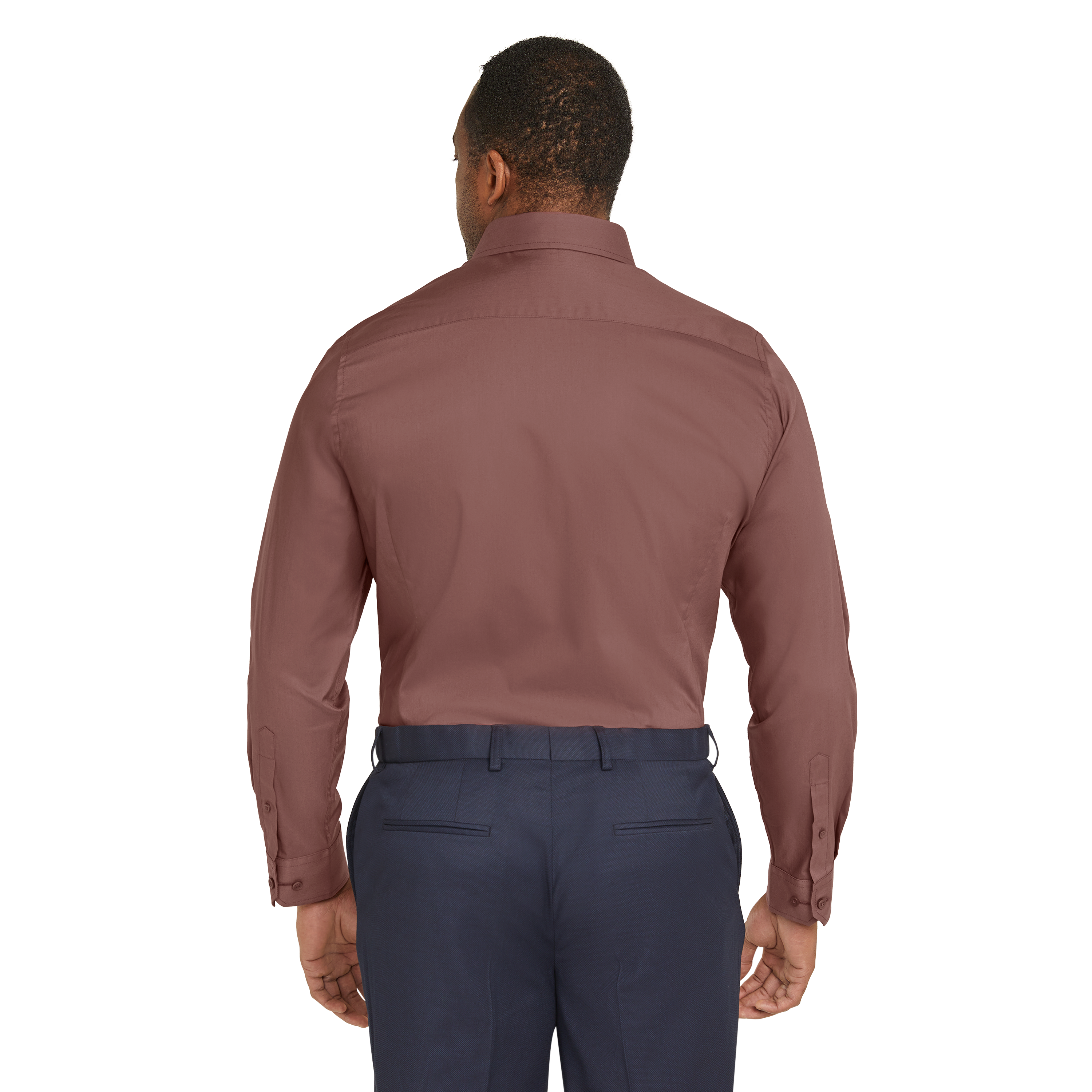 Plum Freemon Stretch Dress Shirt