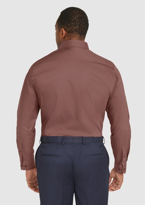 Plum Freemon Stretch Dress Shirt