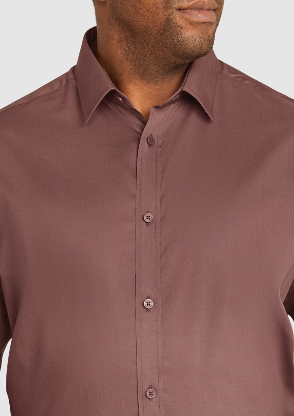 Plum Freemon Stretch Dress Shirt
