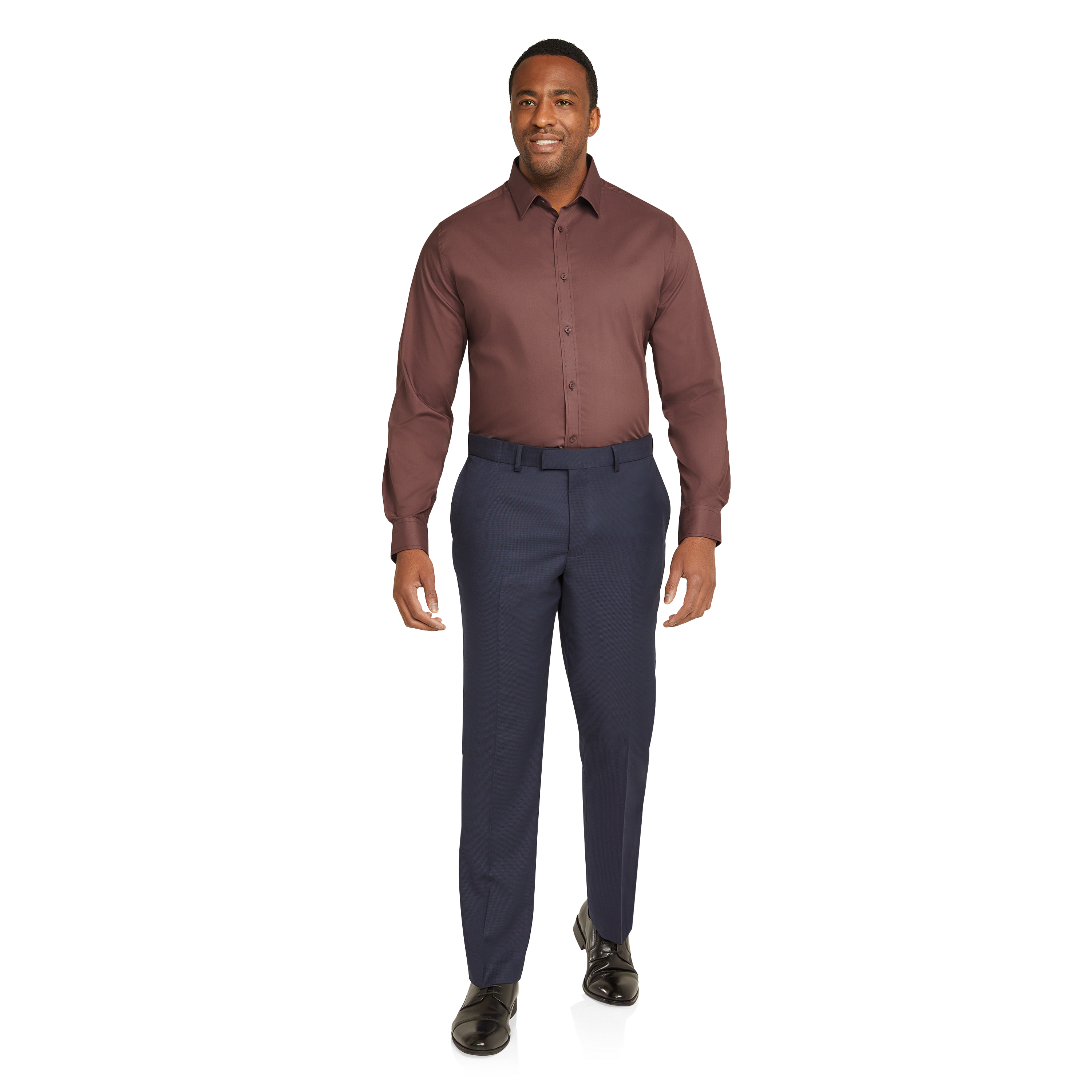 Plum Freemon Stretch Dress Shirt