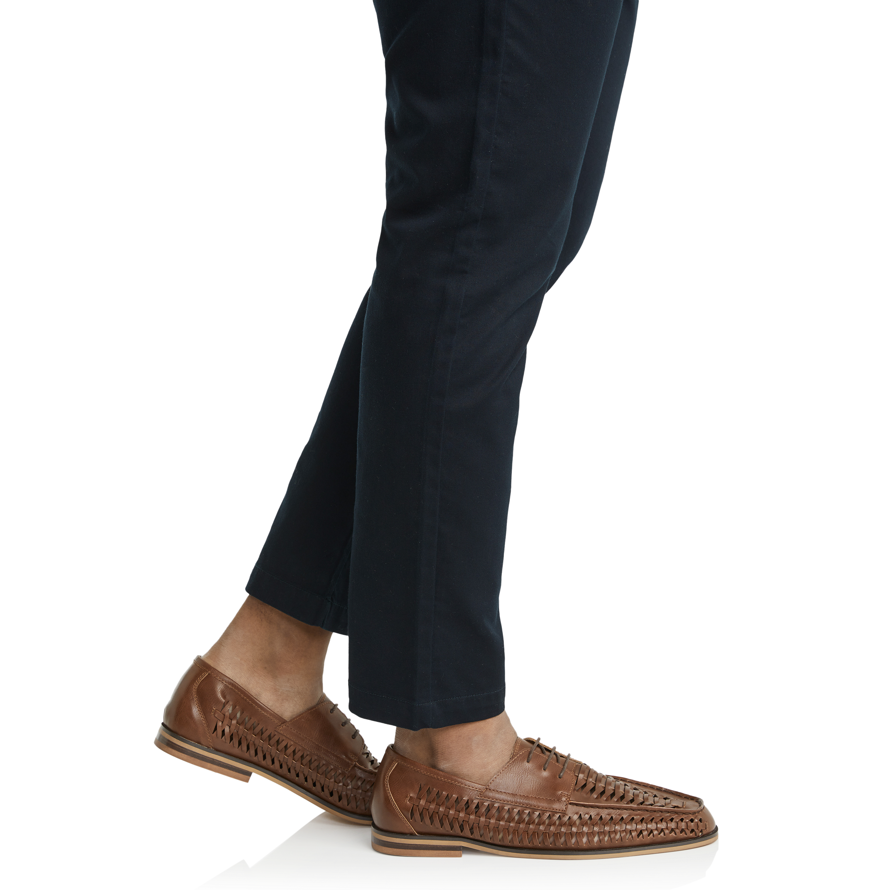 Tan Huarache Lace Up Shoe