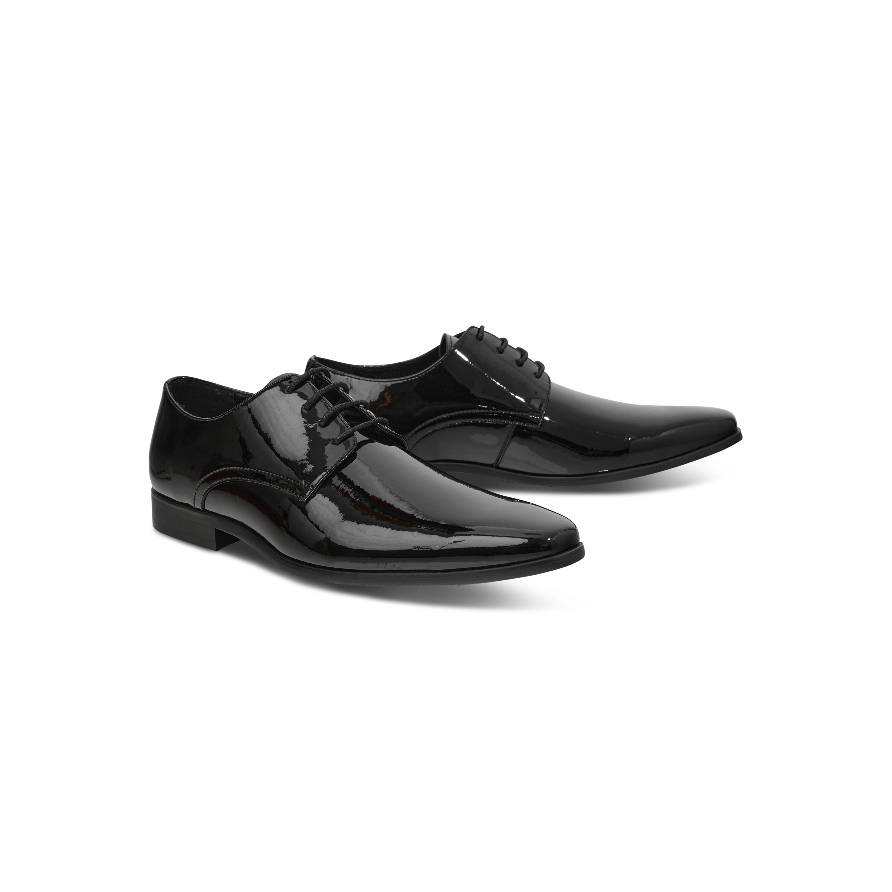 Black Bond Patent Dress Shoe Men's Shoe Johnny Bigg AU