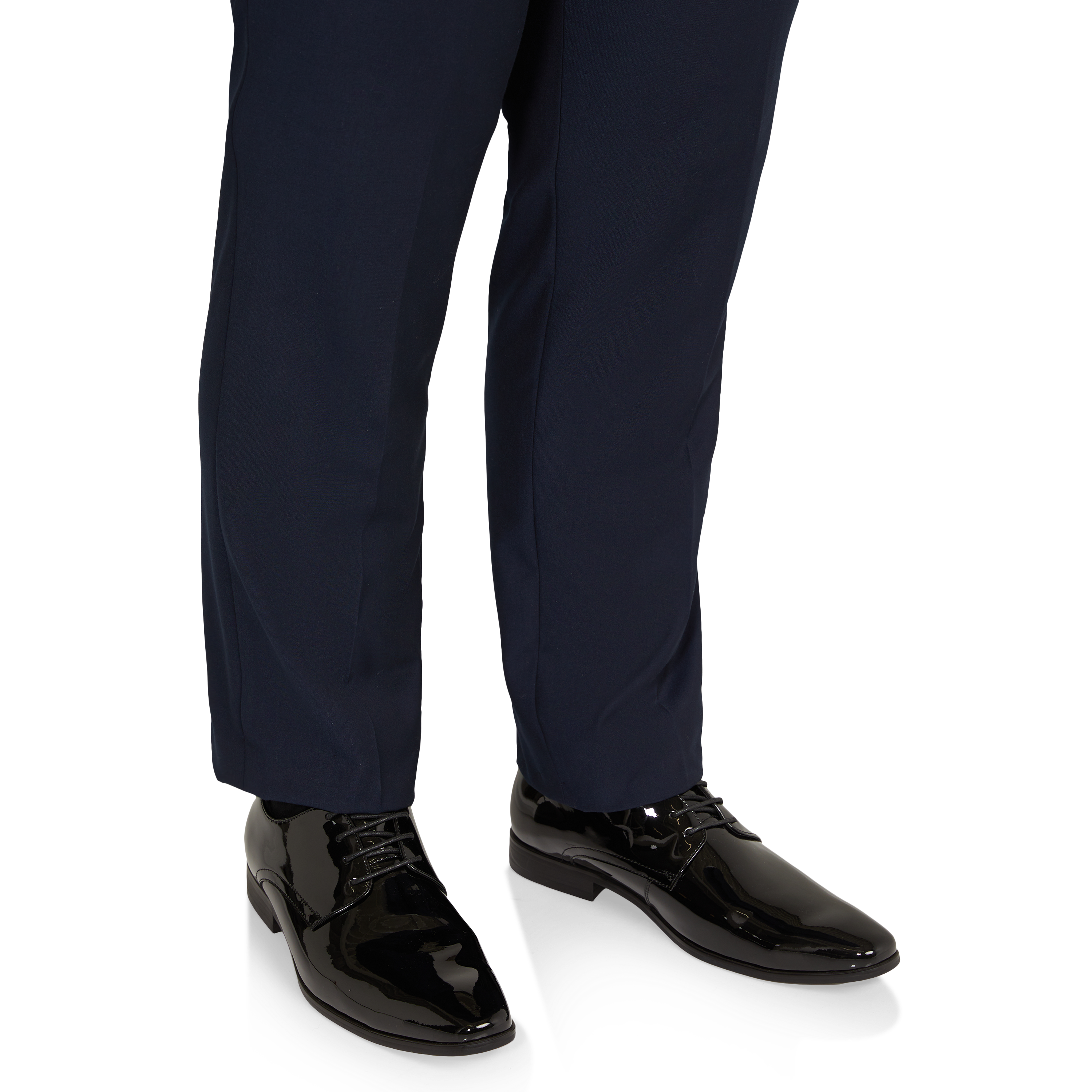 Black Bond Patent Dress Shoe Men's Shoe Johnny Bigg AU