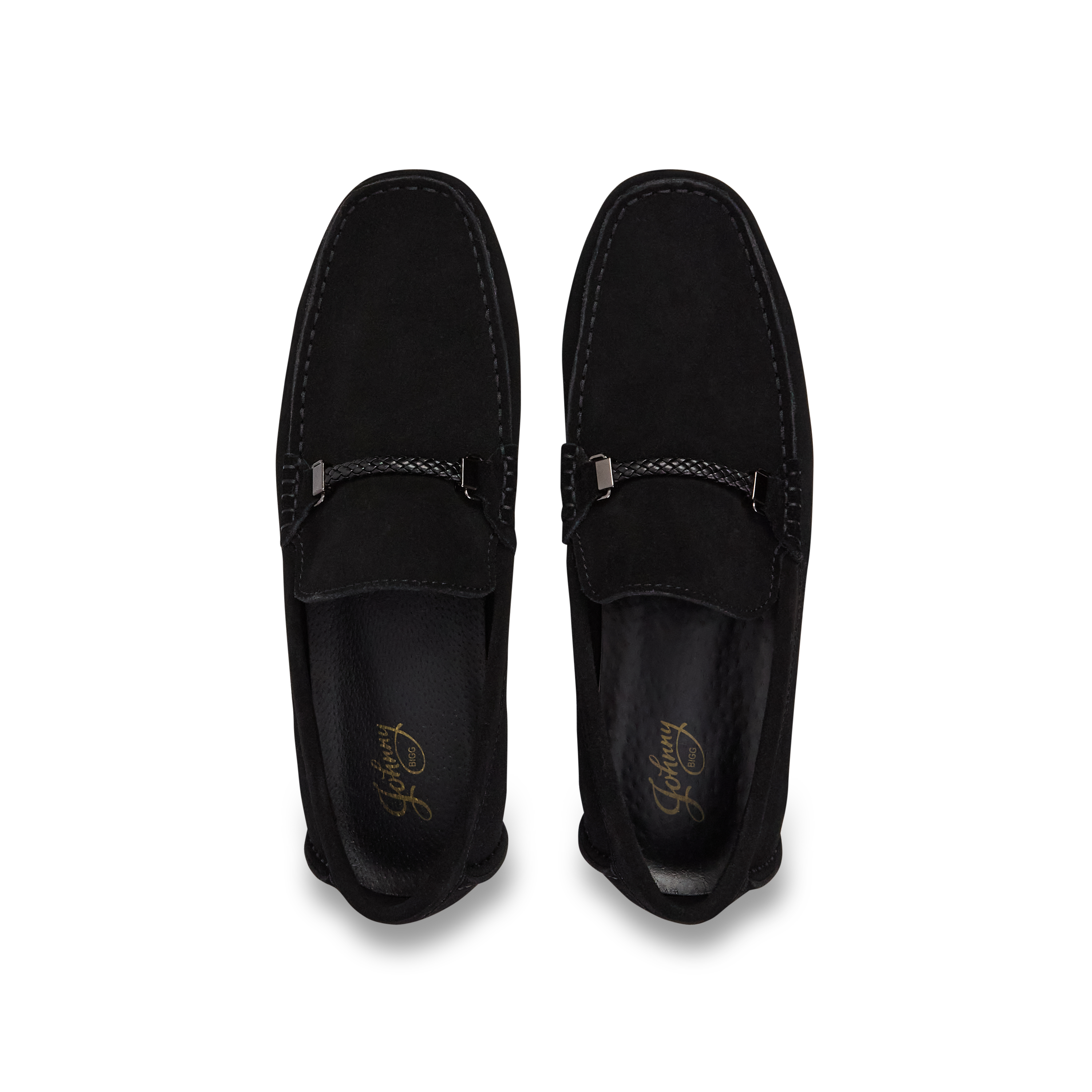 Black Bennet Suede Driver