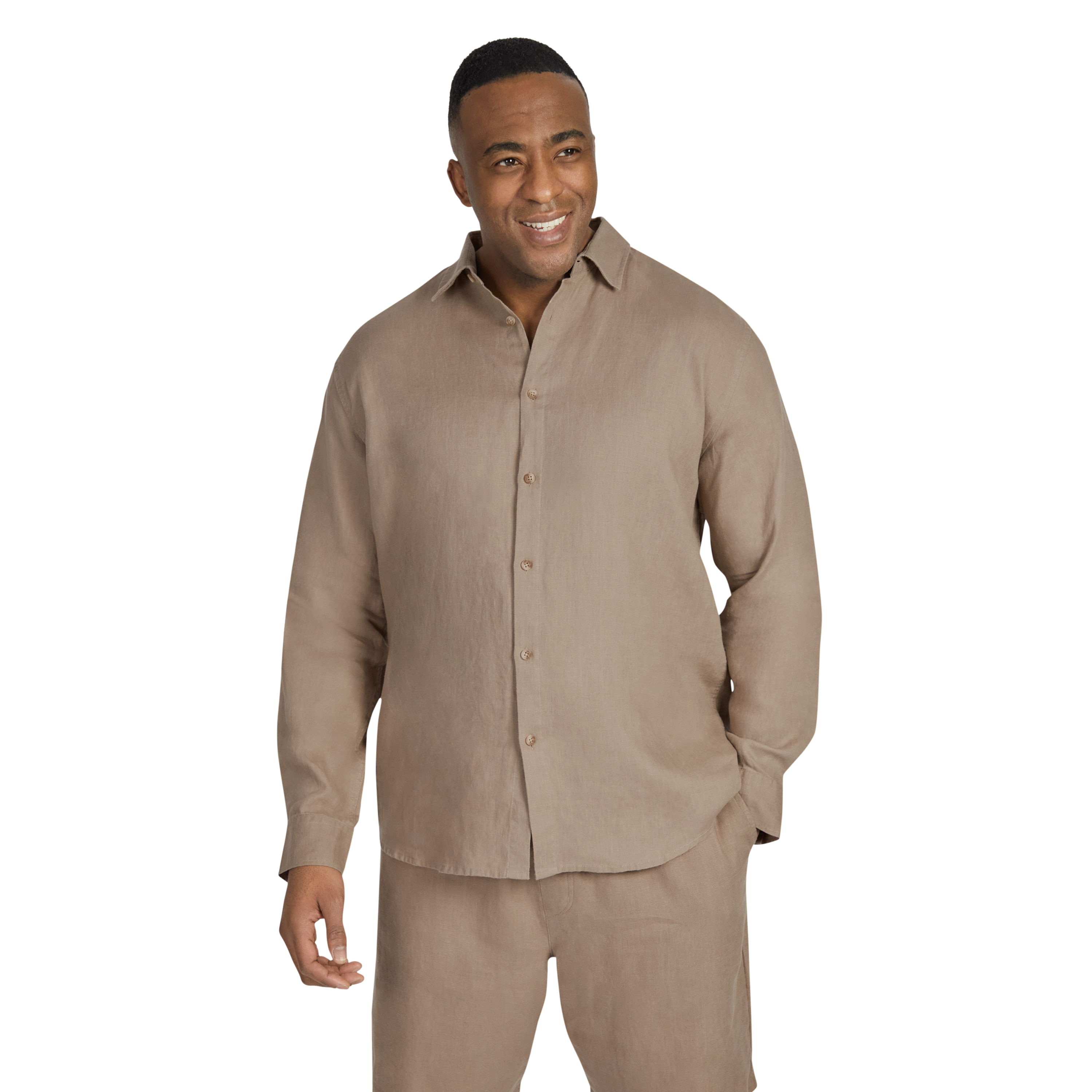 RESORT RELAXED FIT LINEN SHIRT