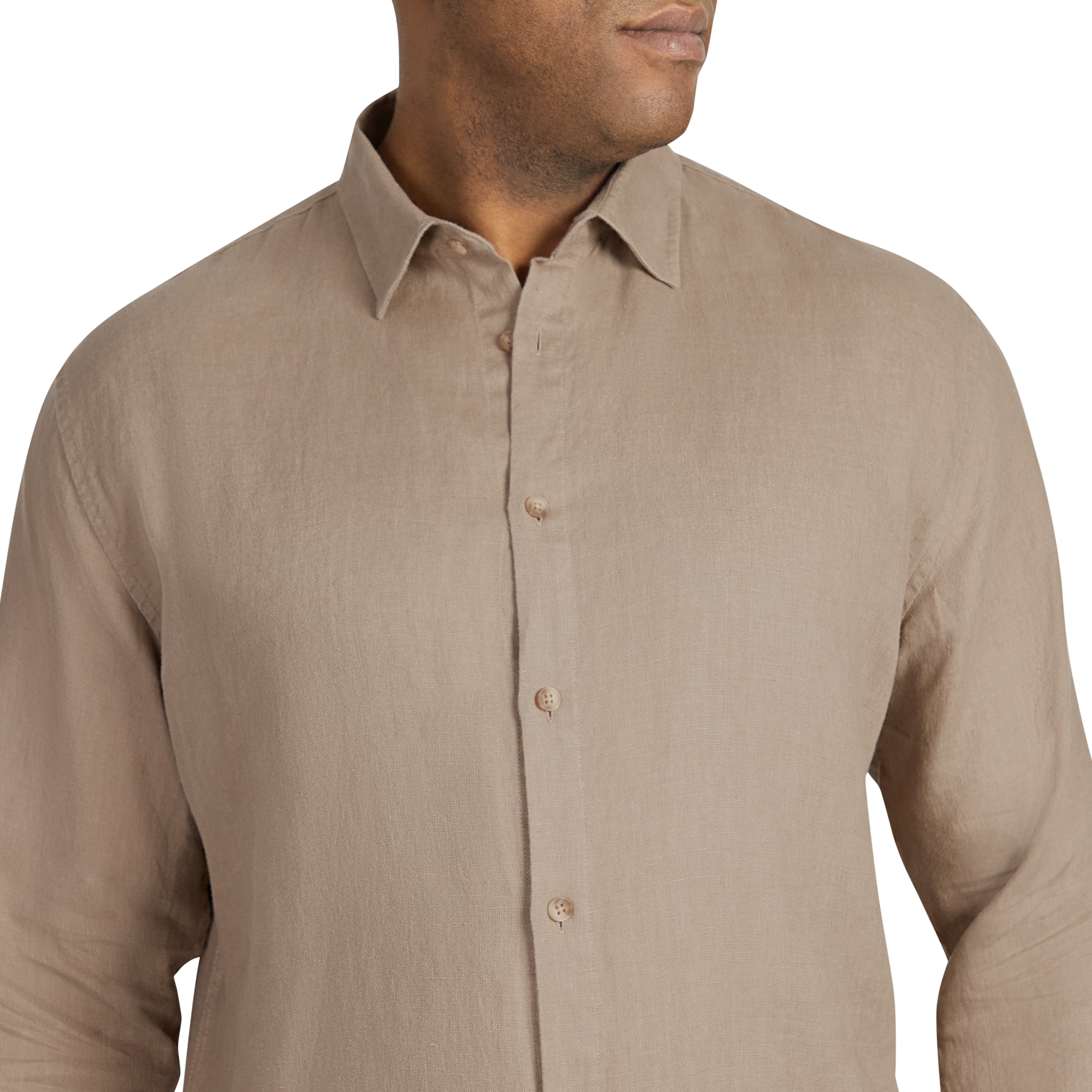 Biscuit Resort Relaxed Fit Linen Shirt