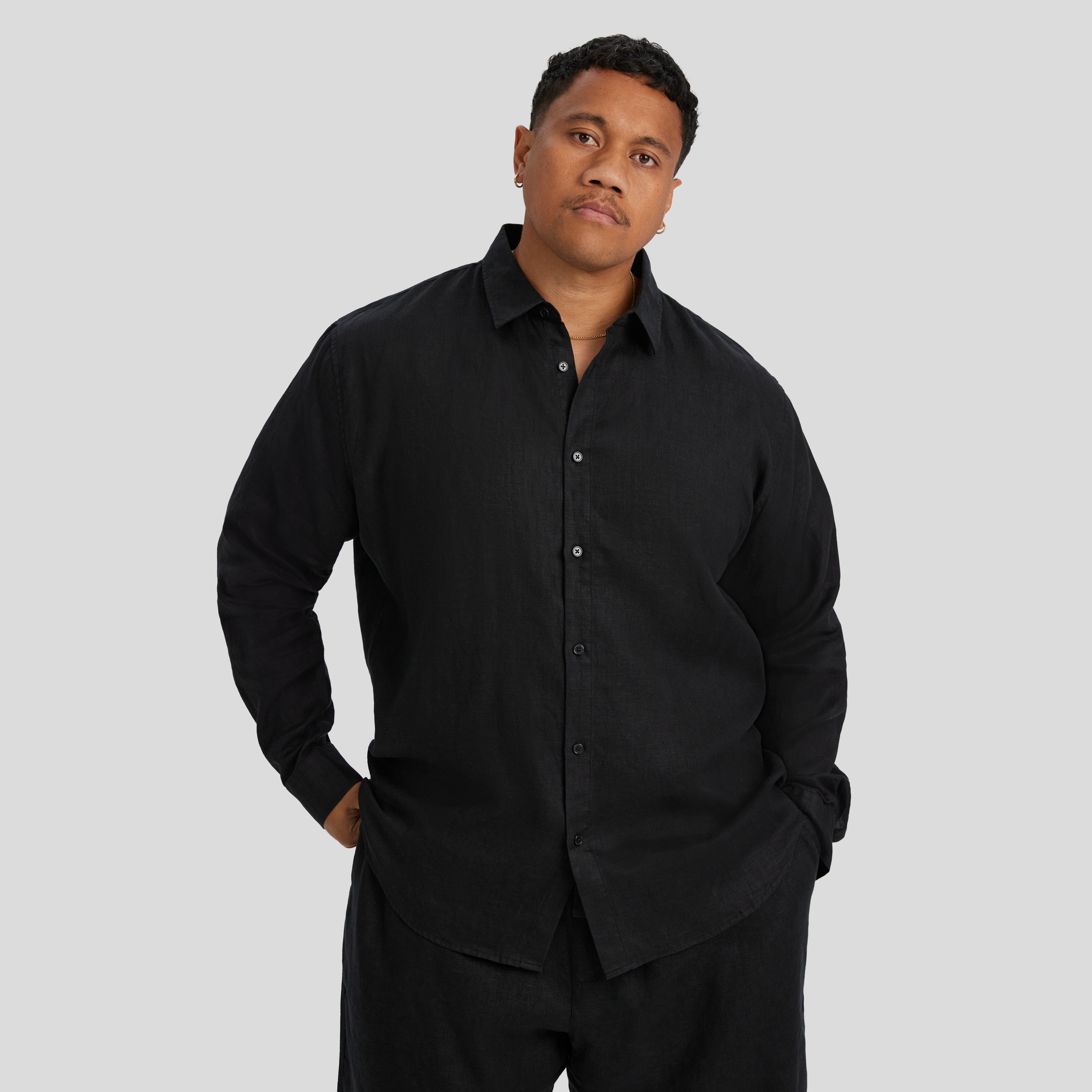 Resort Relaxed Fit Linen Shirt