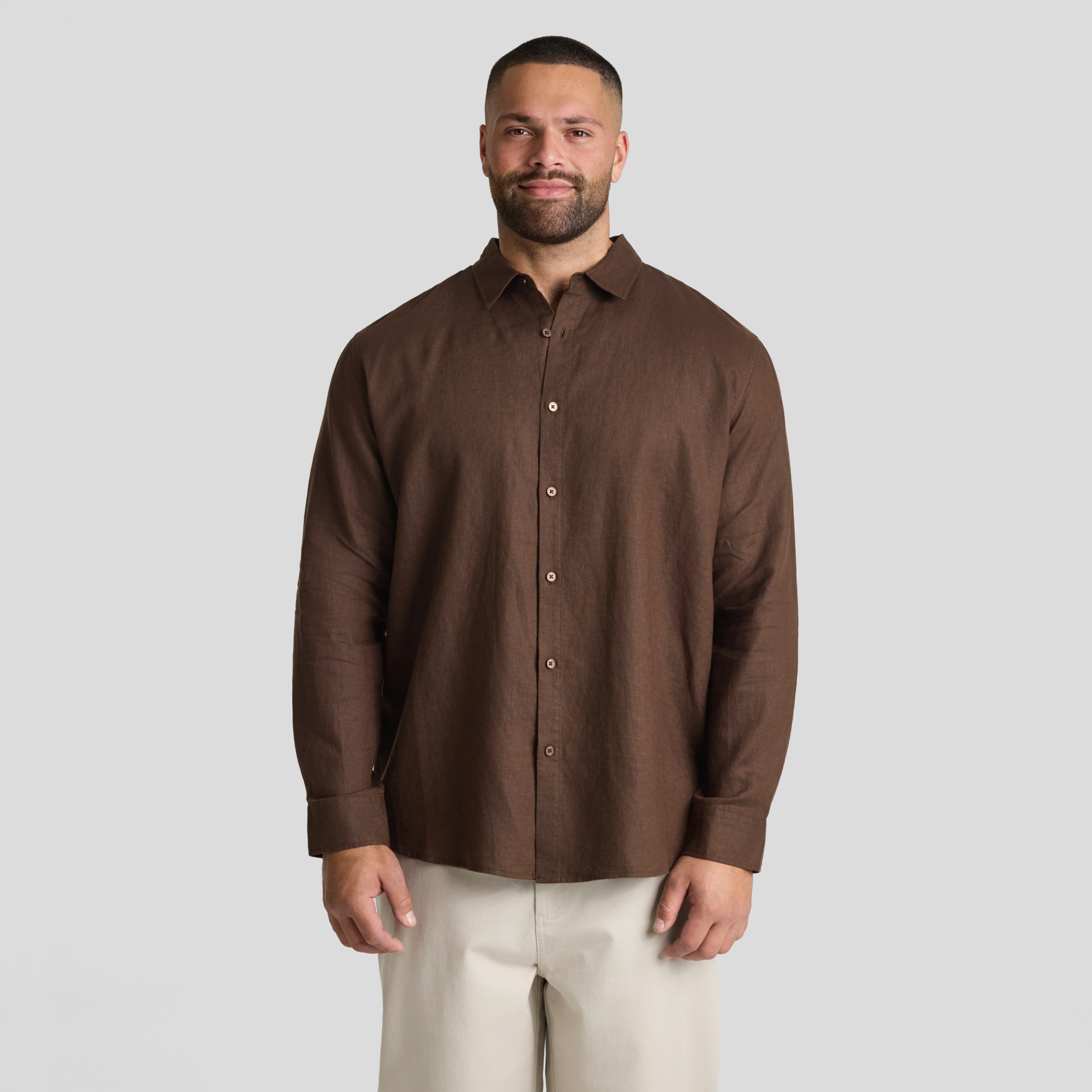 Resort Relaxed Fit Linen Shirt