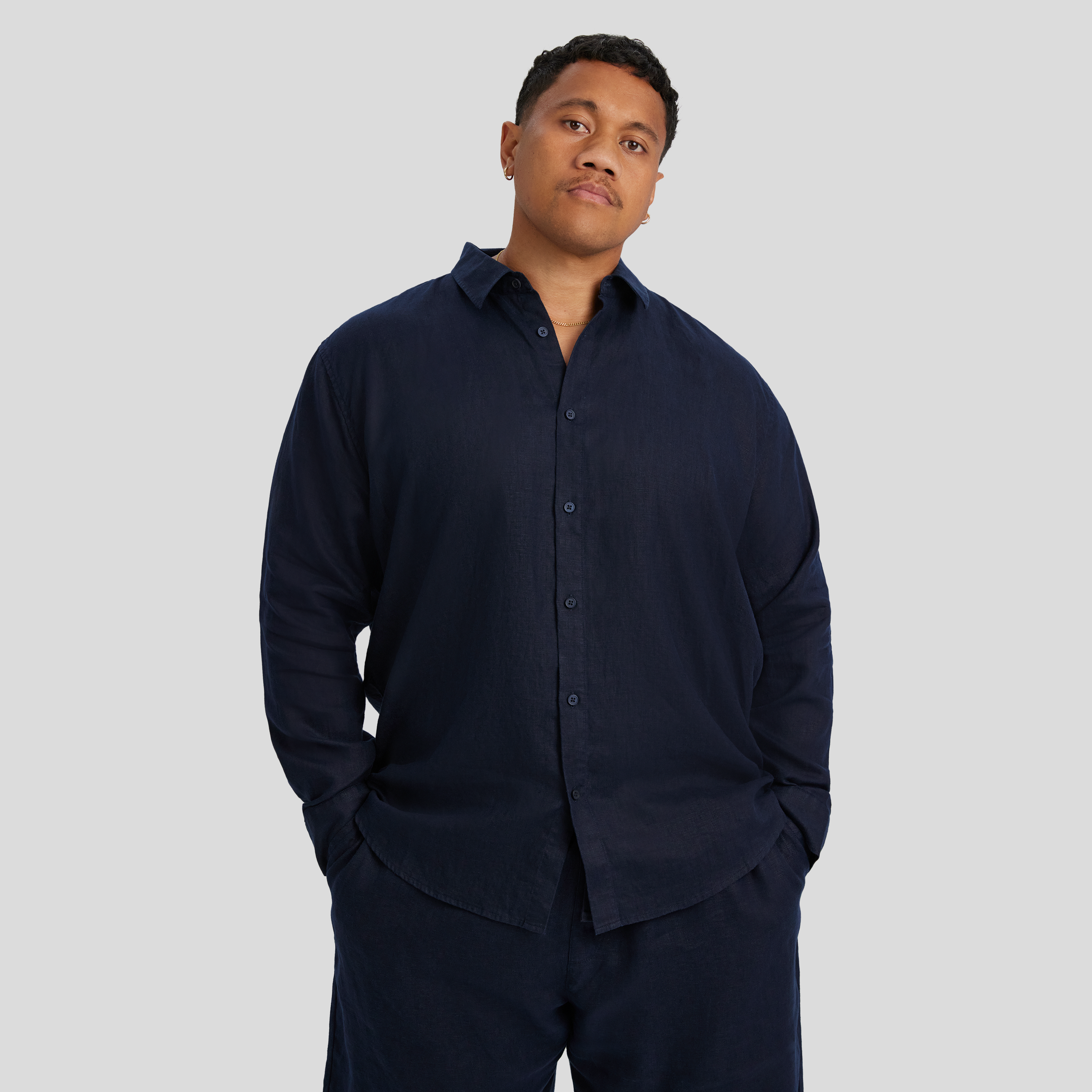 Resort Relaxed Fit Linen Shirt