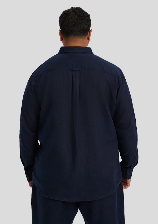 Ink Resort Relaxed Fit Linen Shirt