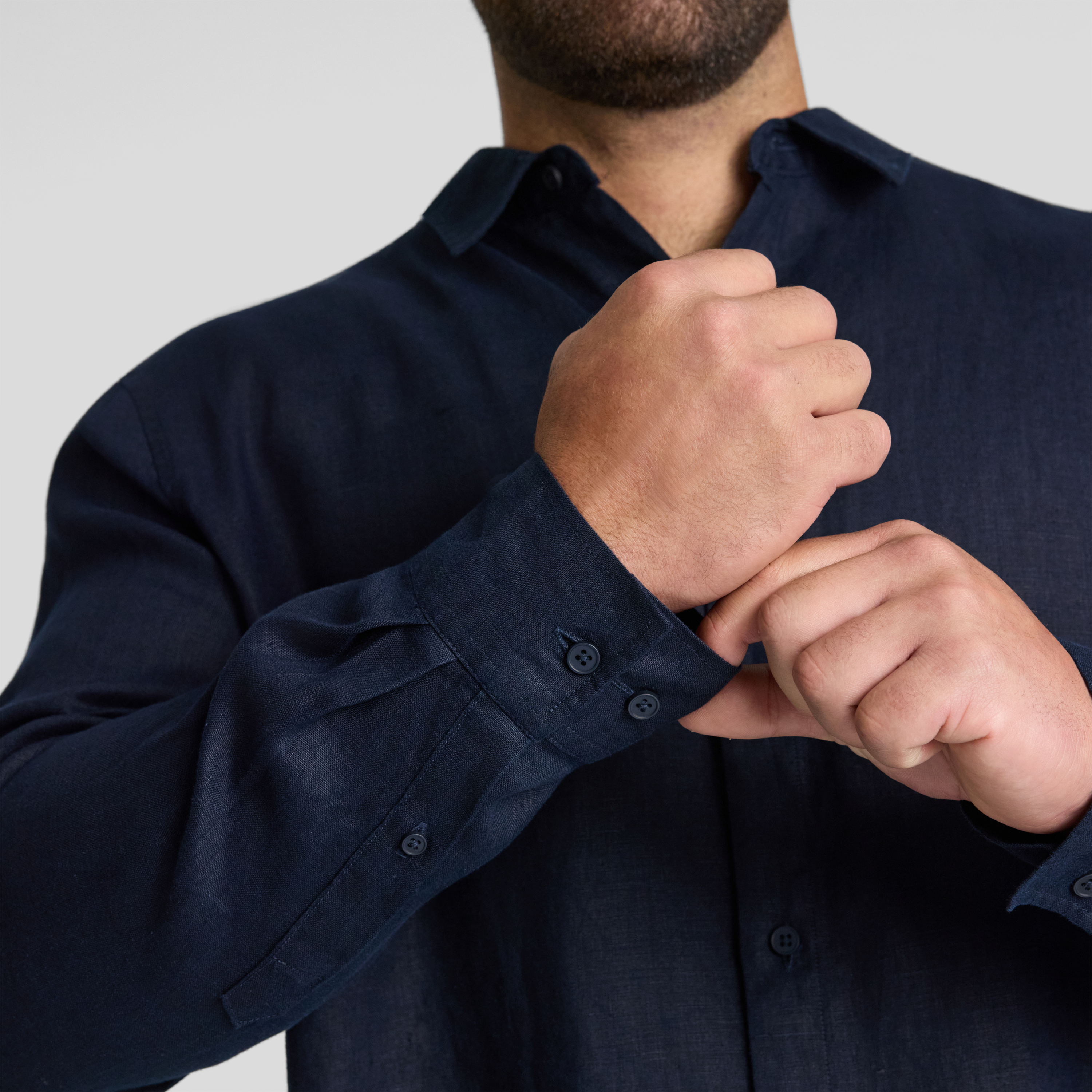 Ink Resort Relaxed Fit Linen Shirt