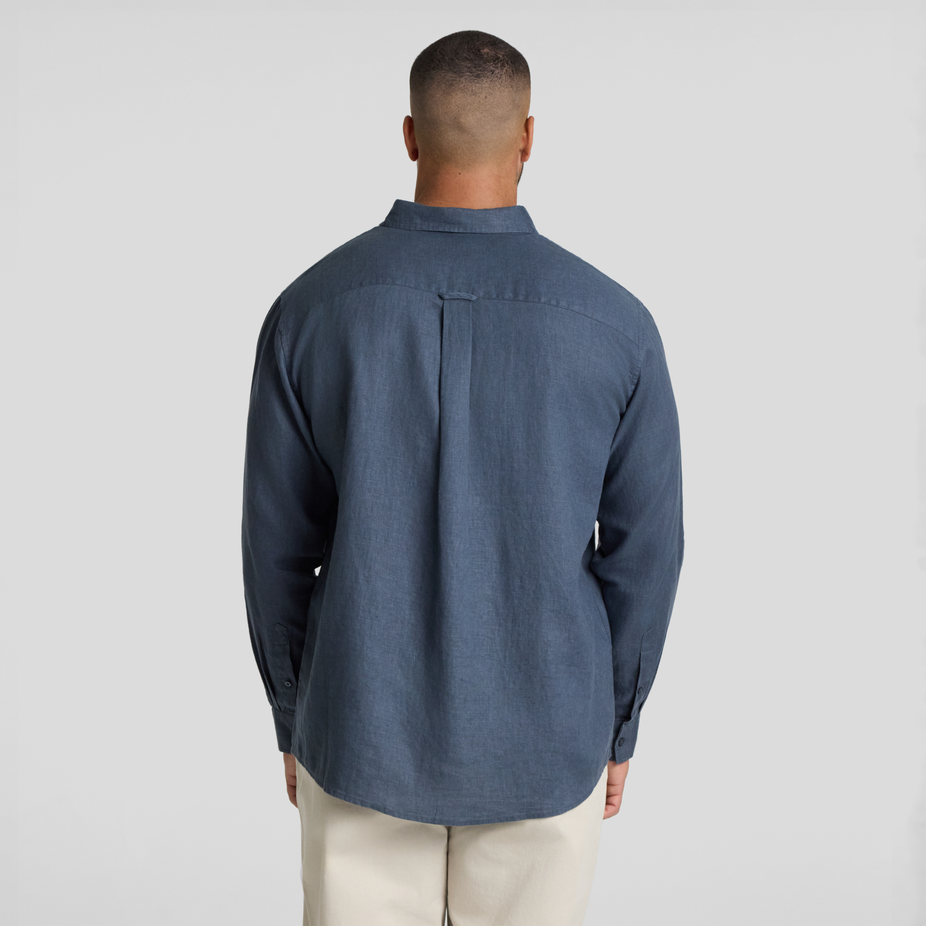 Petrol Resort Relaxed Fit Linen Shirt