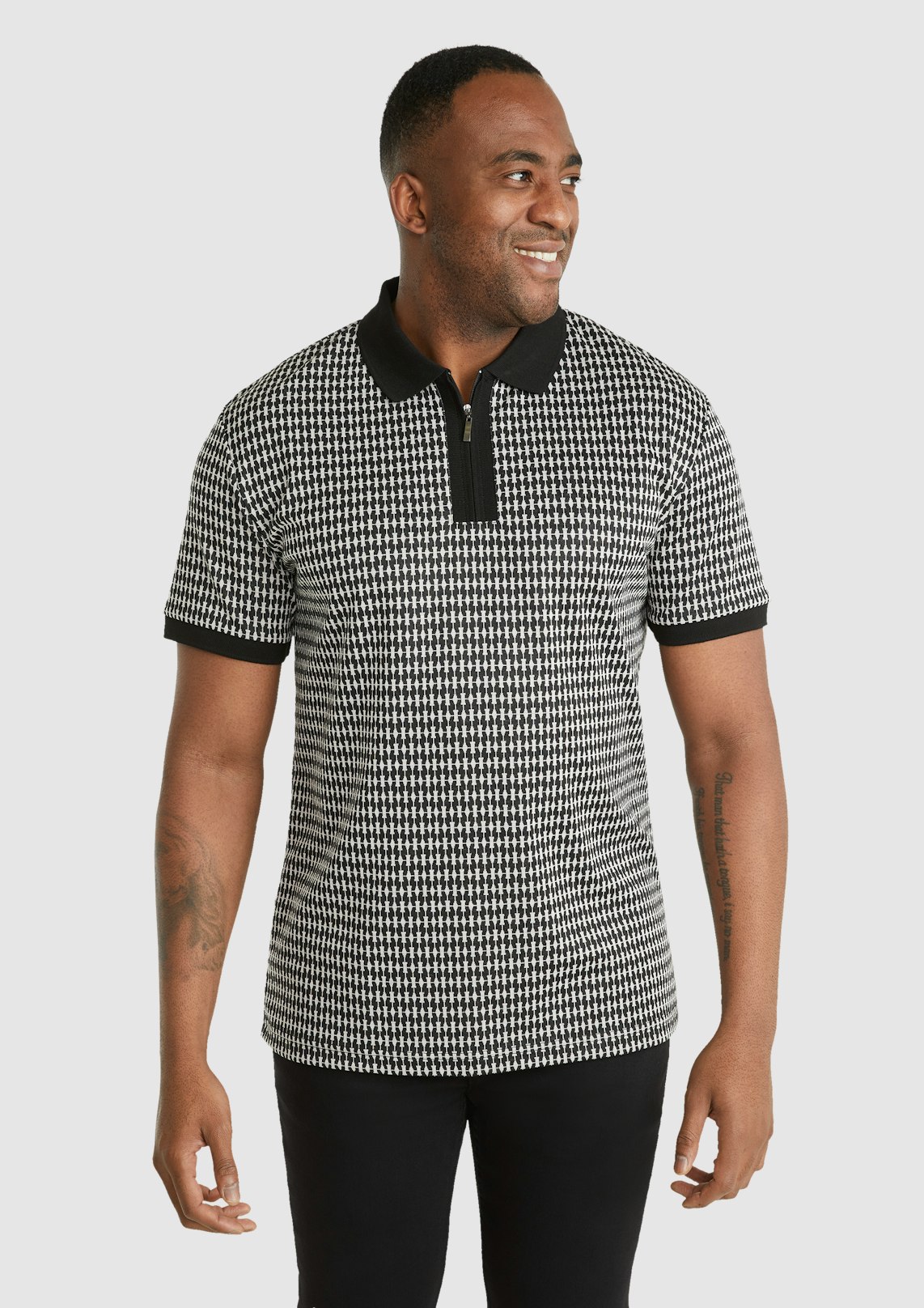 Lennox Jacquard Polo