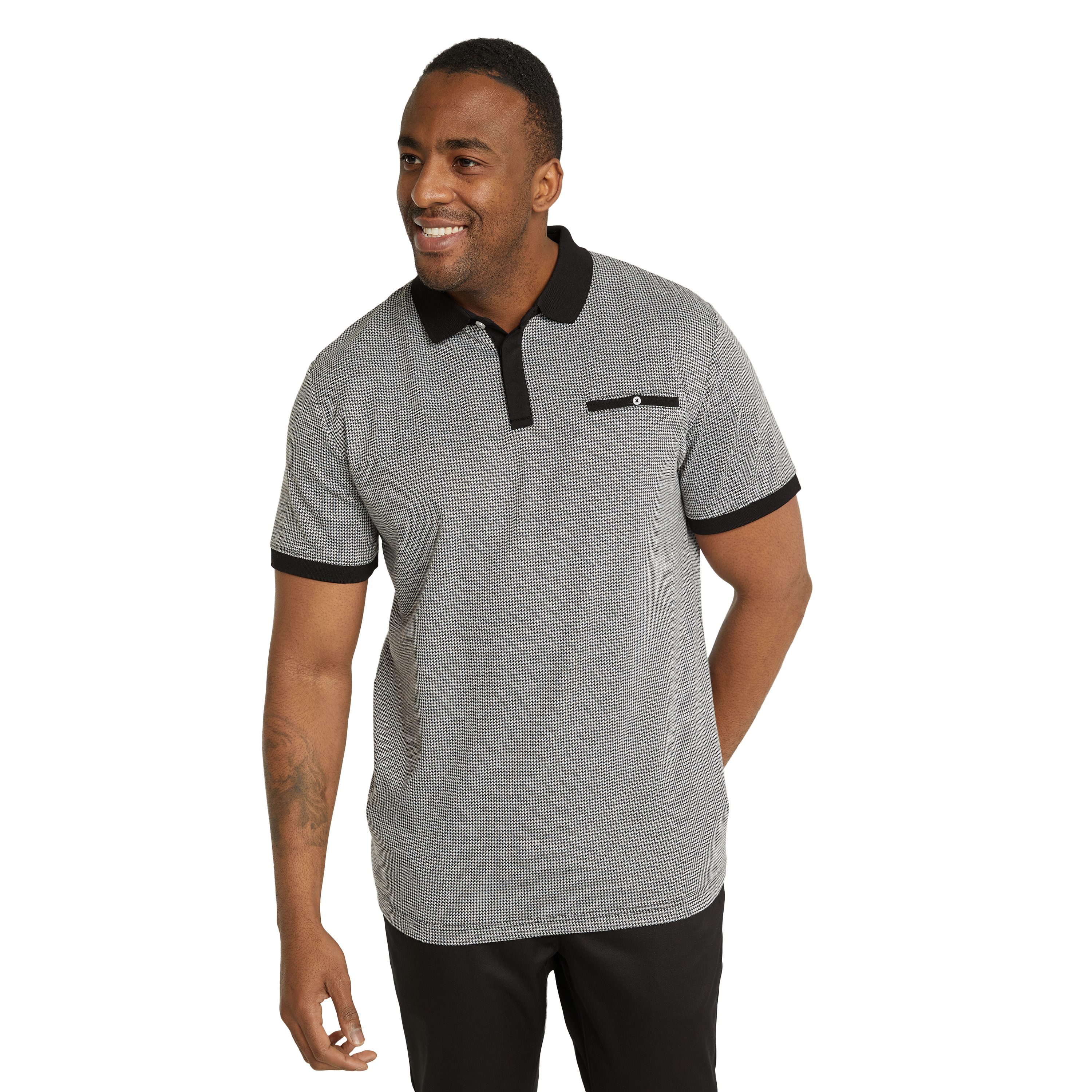 Colby Jacquard Polo