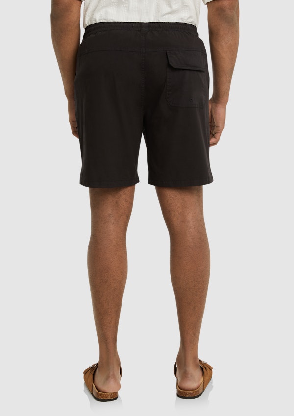 Black Volley Swim Short