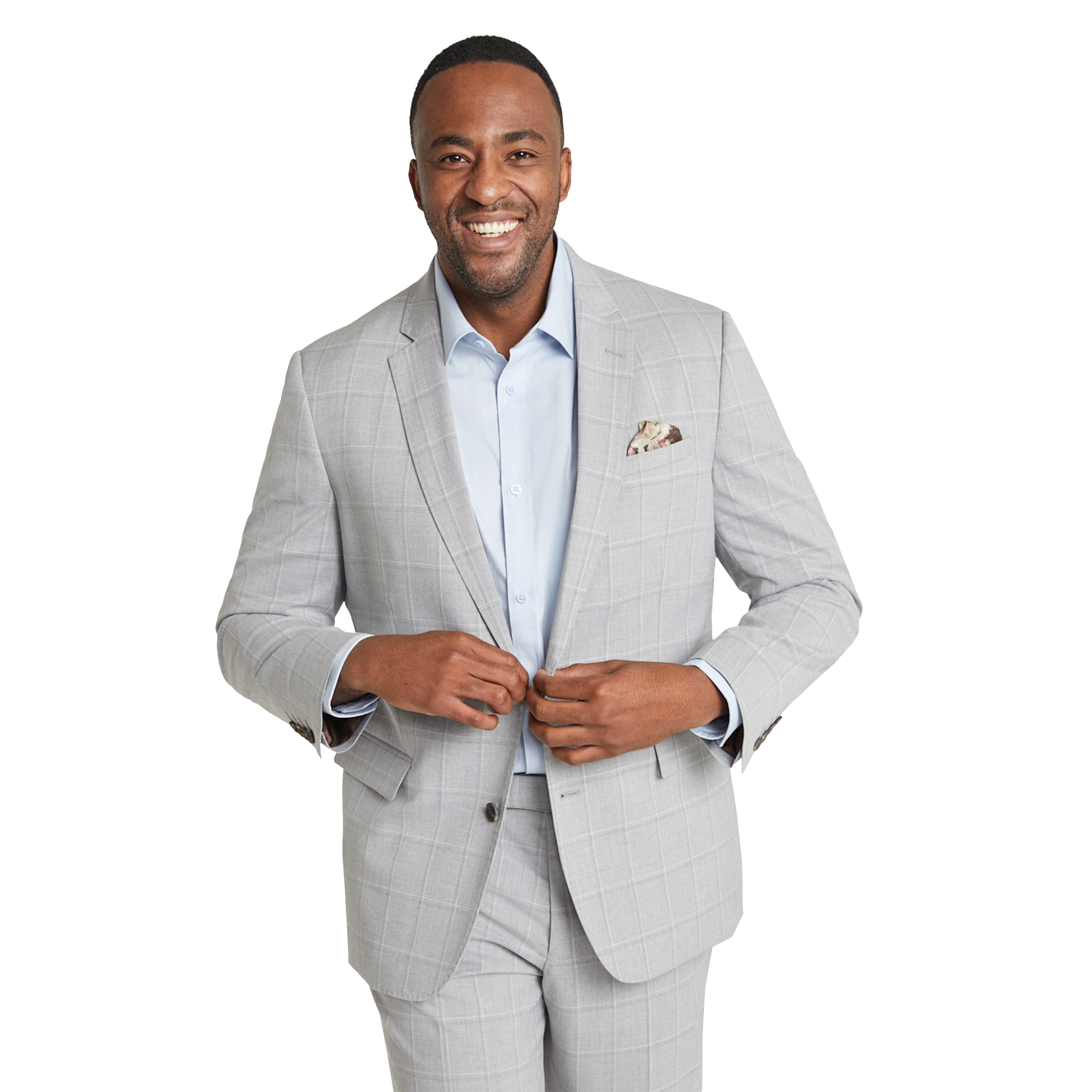 Slim Teal Stretch Cotton-blend Suit Jacket | Express