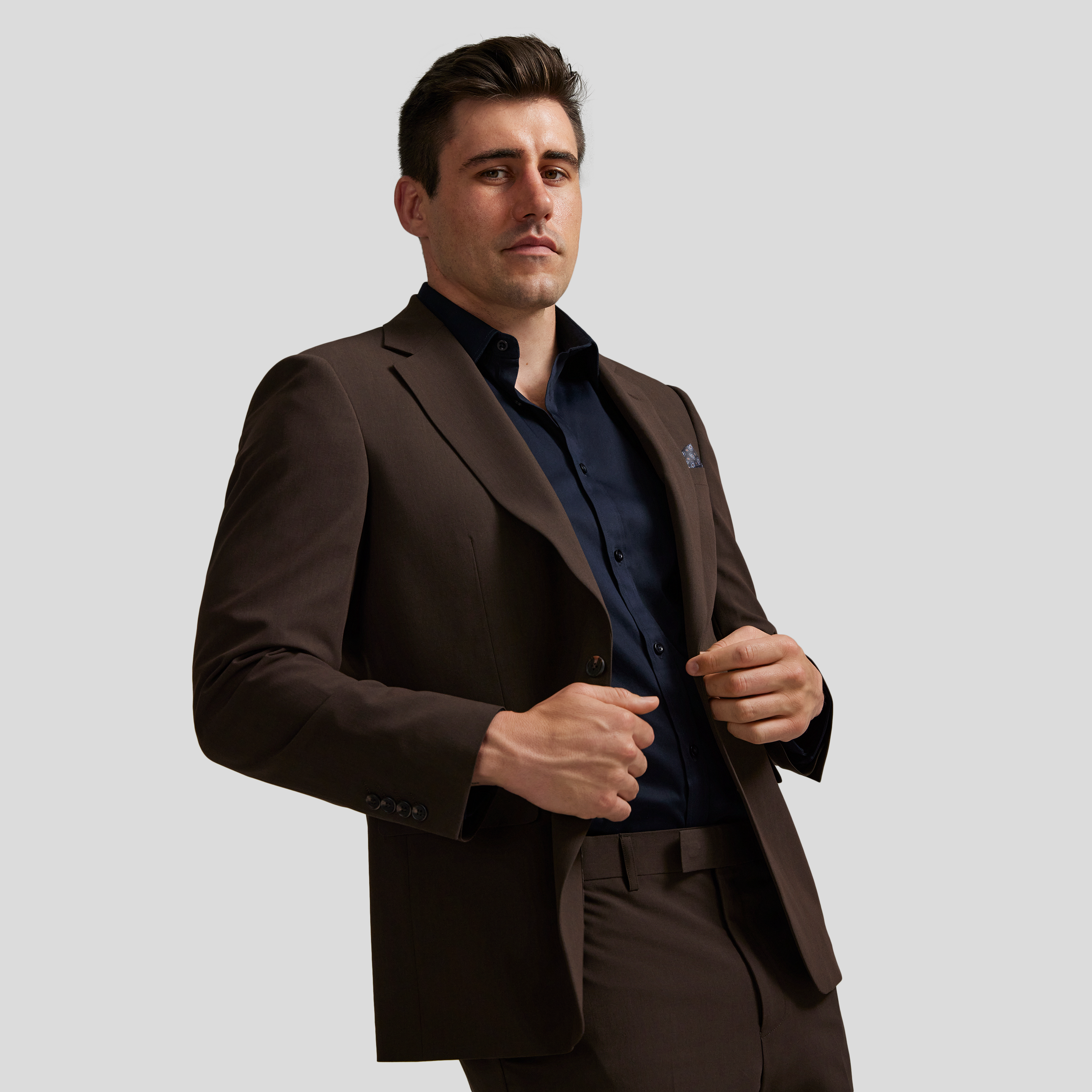 Espresso Moore Hyperstretch Suit Jacket