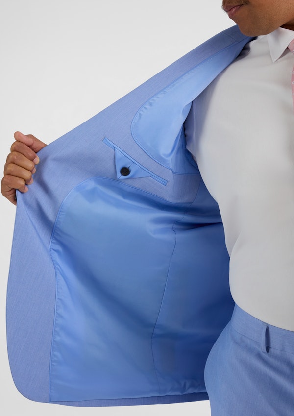 Light Blue Moore Hyperstretch Suit Jacket