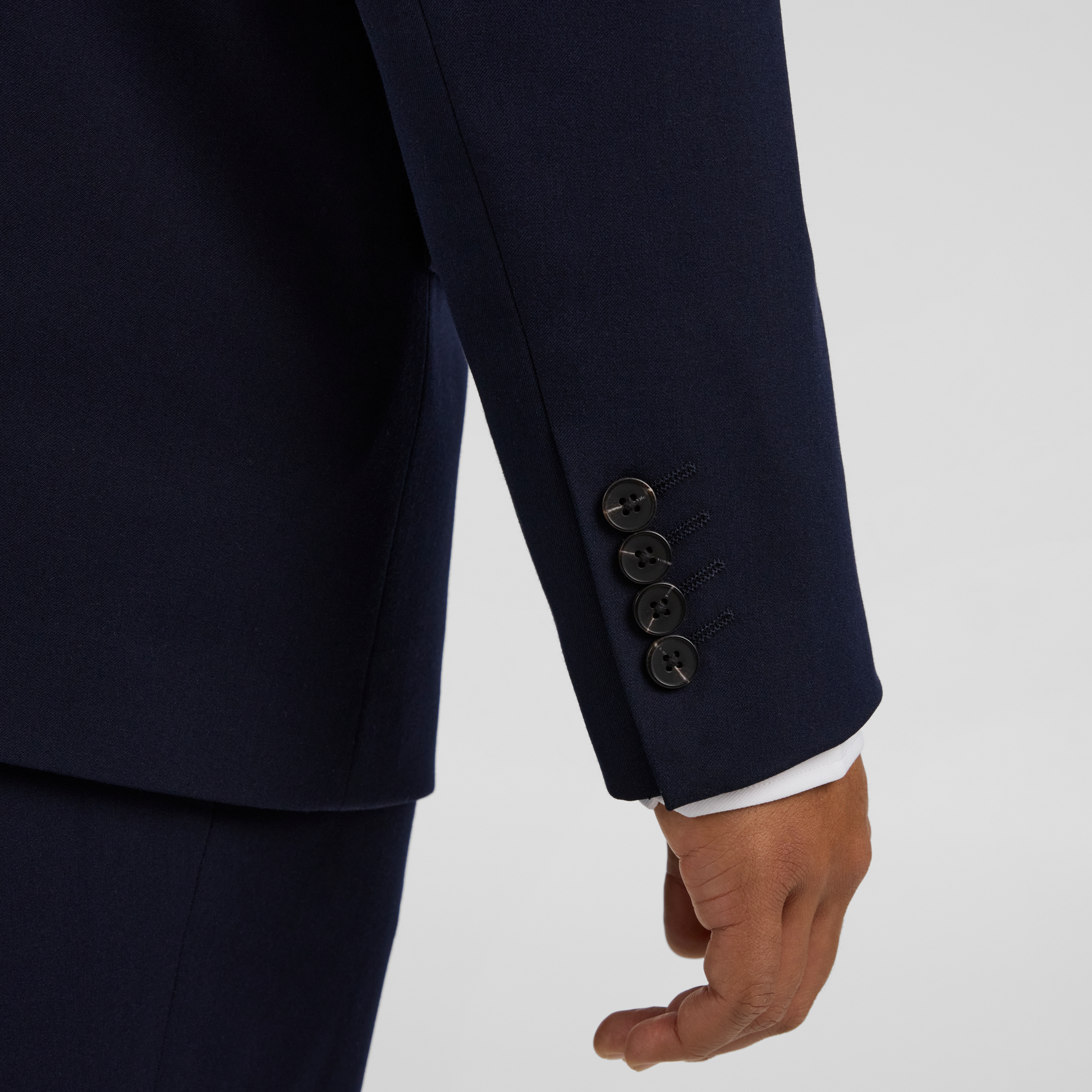 Navy Tanner Stretch Suit Jacket
