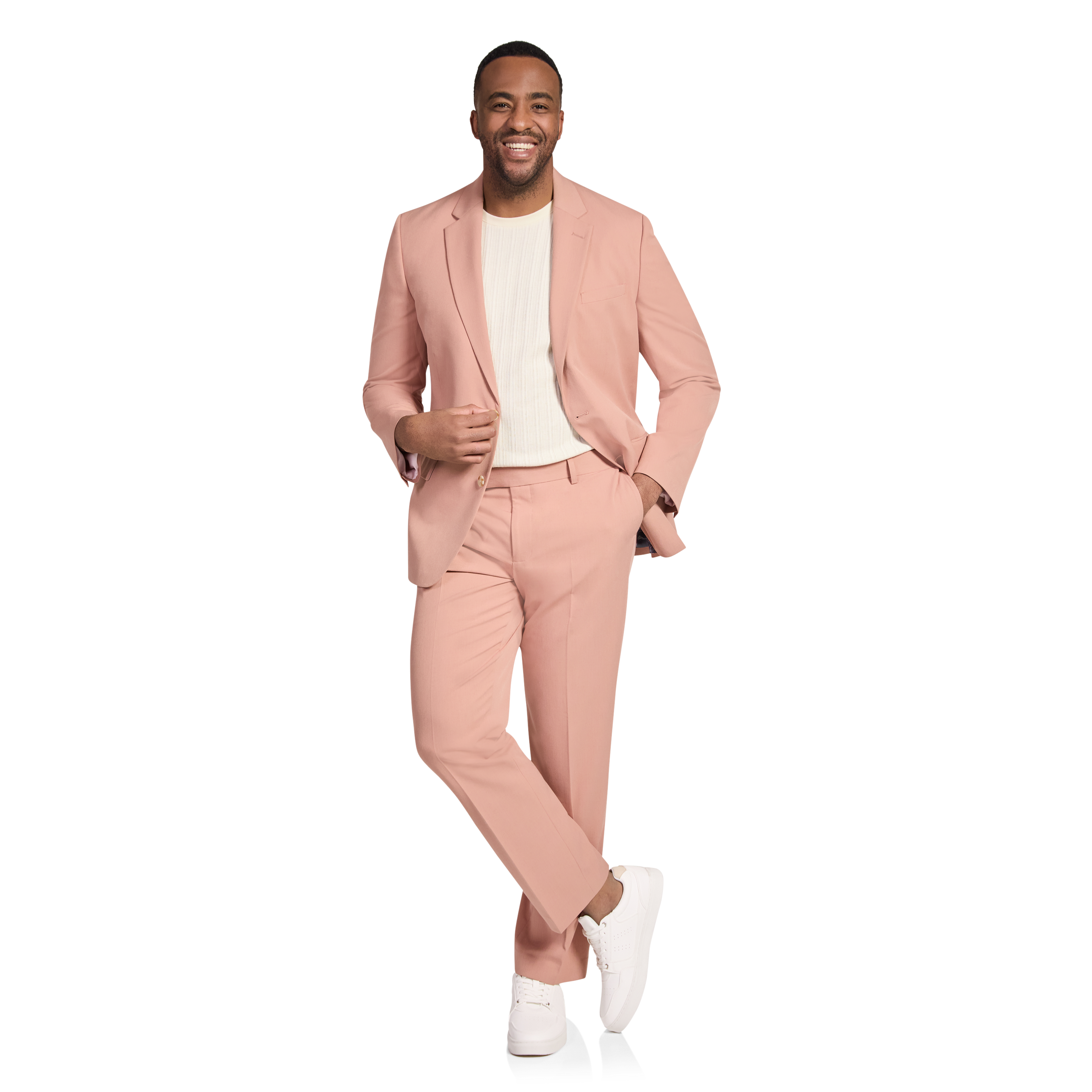 Blazers Slim Fit Peach Colour Coat Pant Design Apollo King Mens