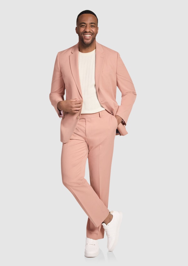 TANNER STRETCH PEACH FULL SUIT