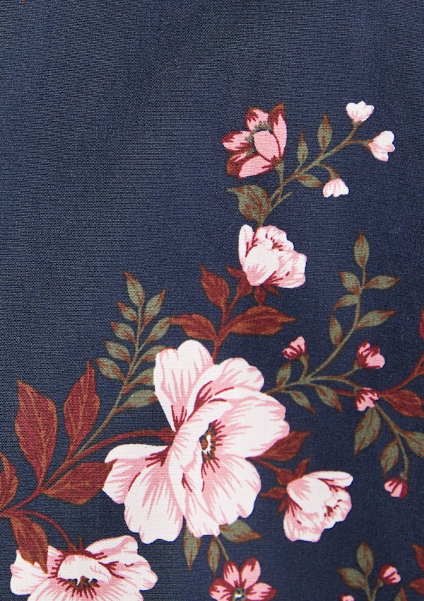 Navy Flint Stretch Shirt