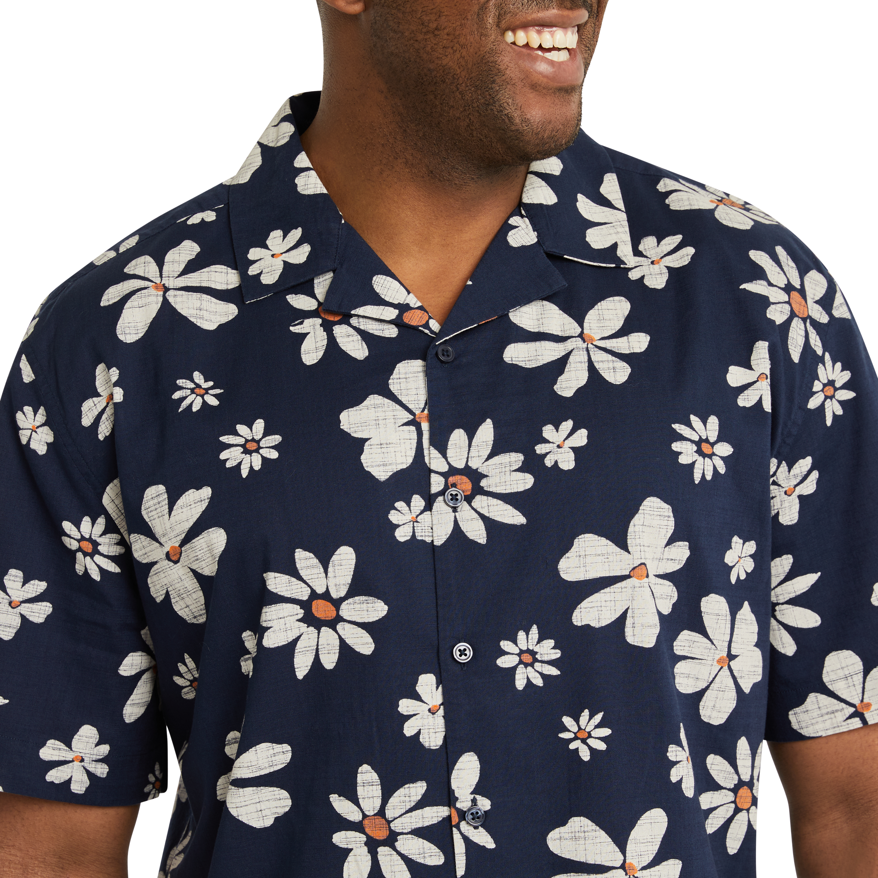 Navy Grenada Relaxed Fit Shirt