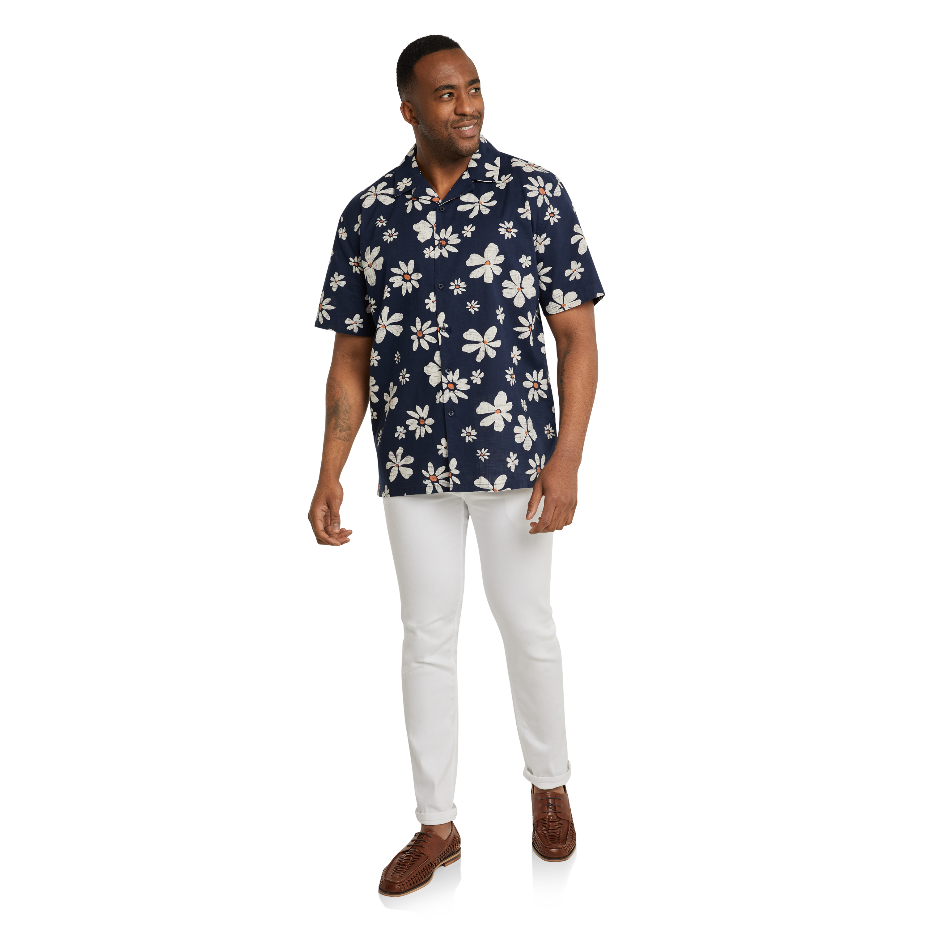 Navy Grenada Relaxed Fit Shirt