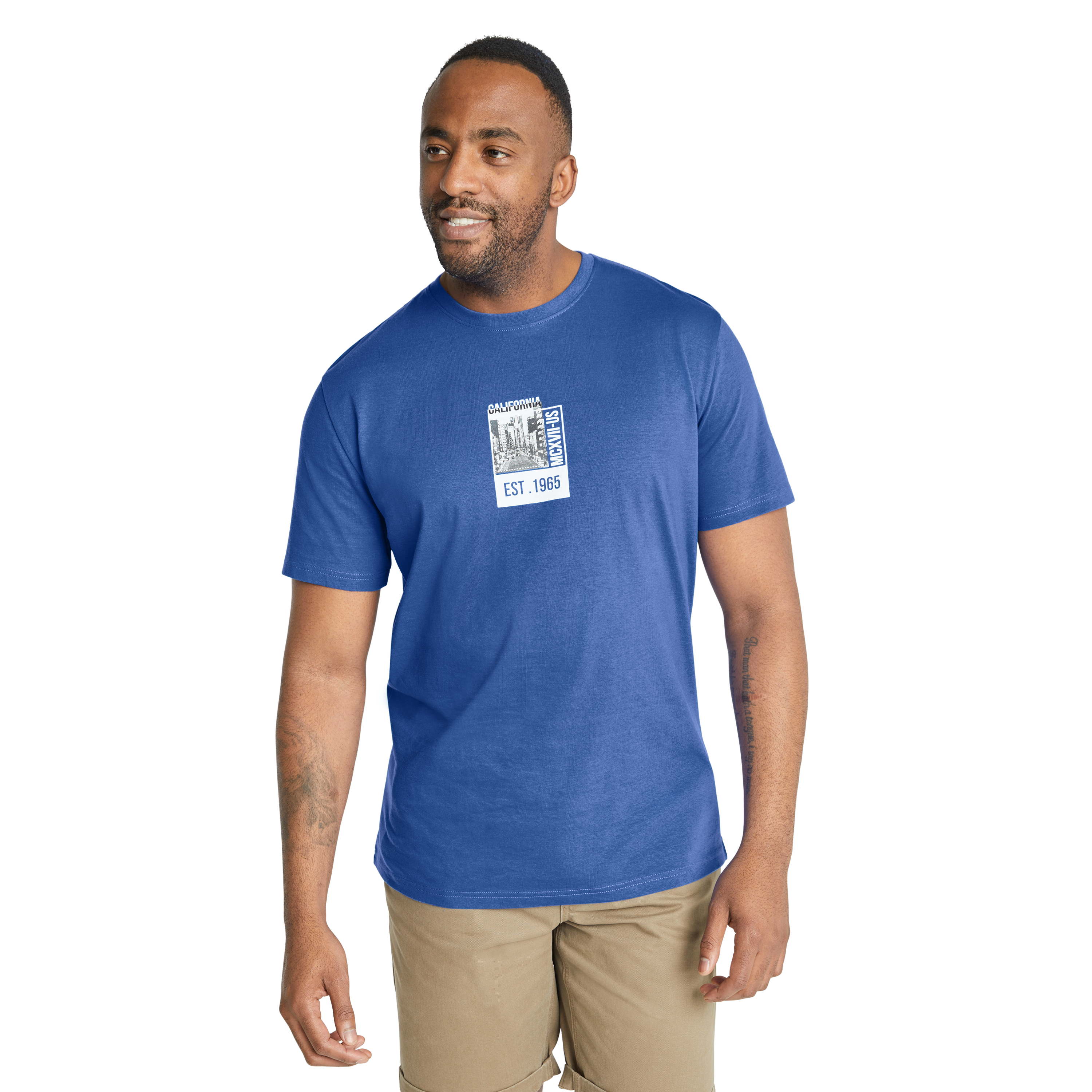 California Crew Neck Tee