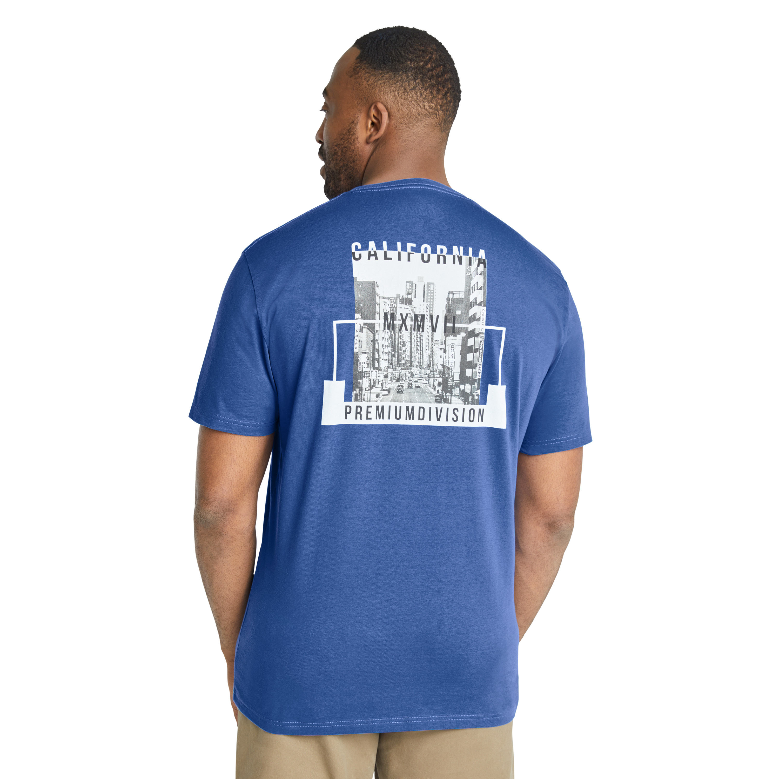 Santorini California Crew Neck Tee