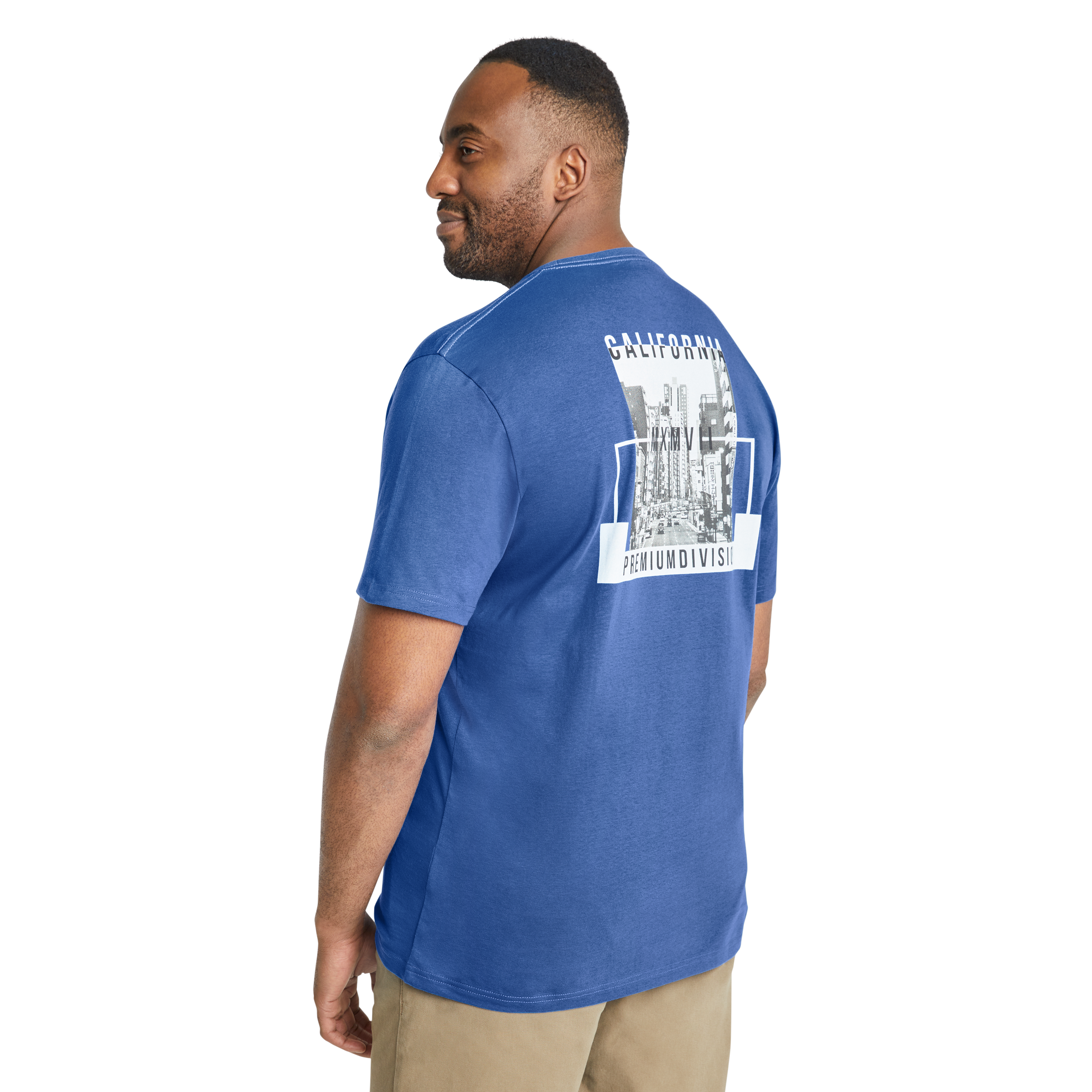 Santorini California Crew Neck Tee