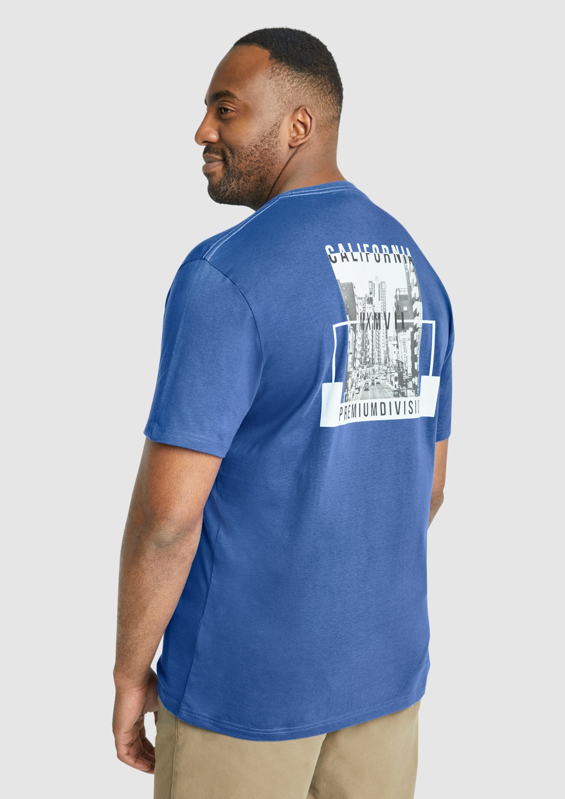 Santorini California Crew Neck Tee