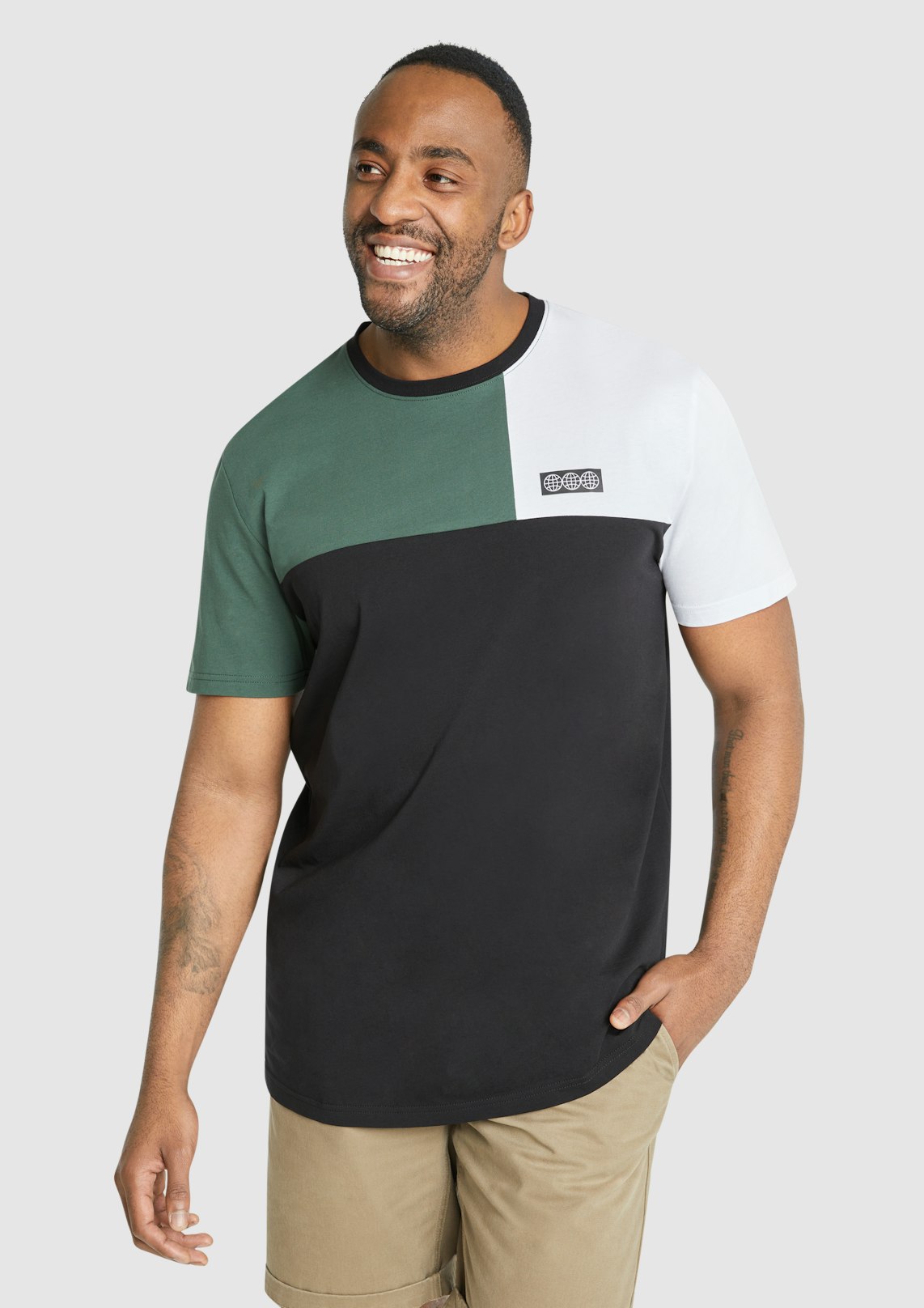 Global Splice Longline Tee