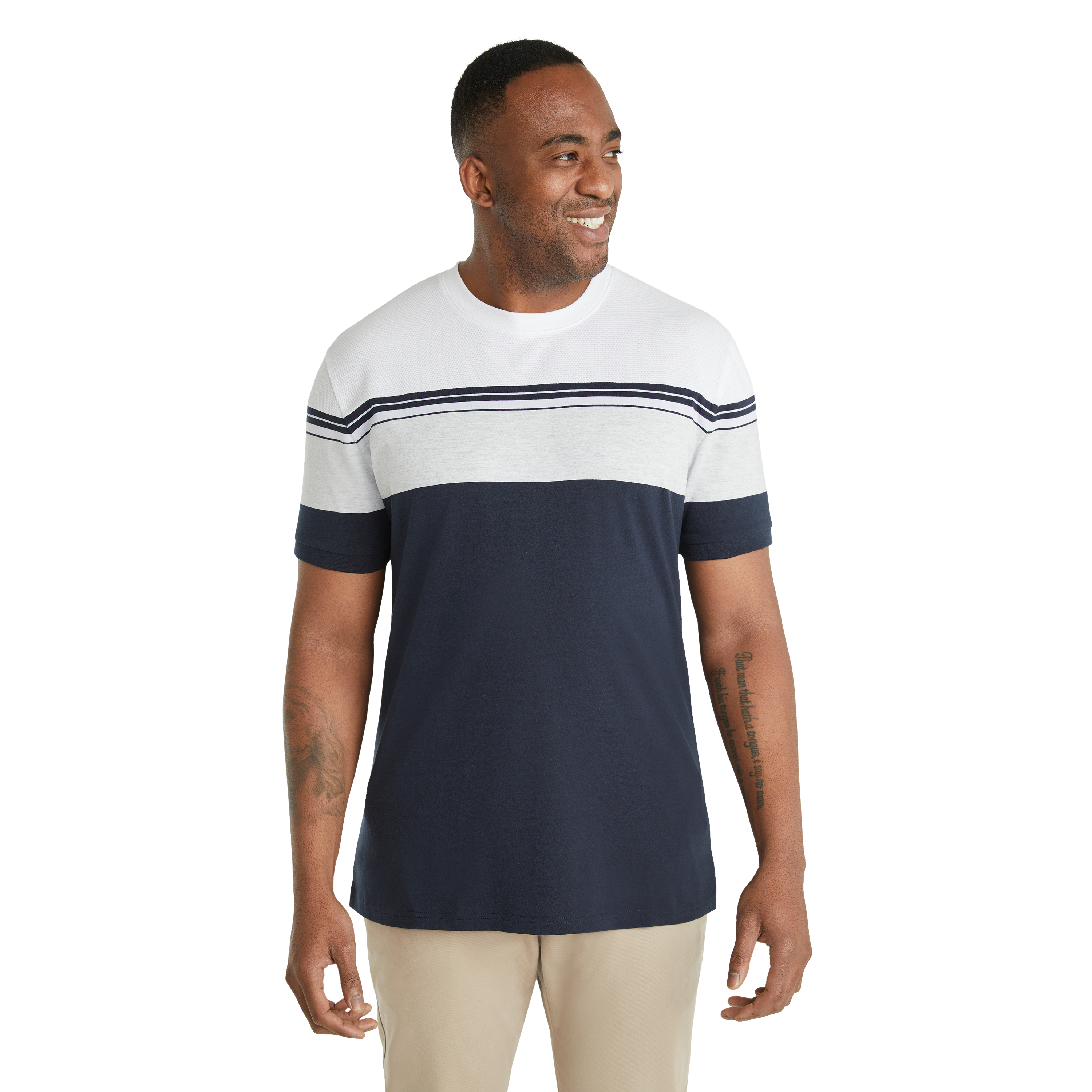 Joe Textured Stripe Tee