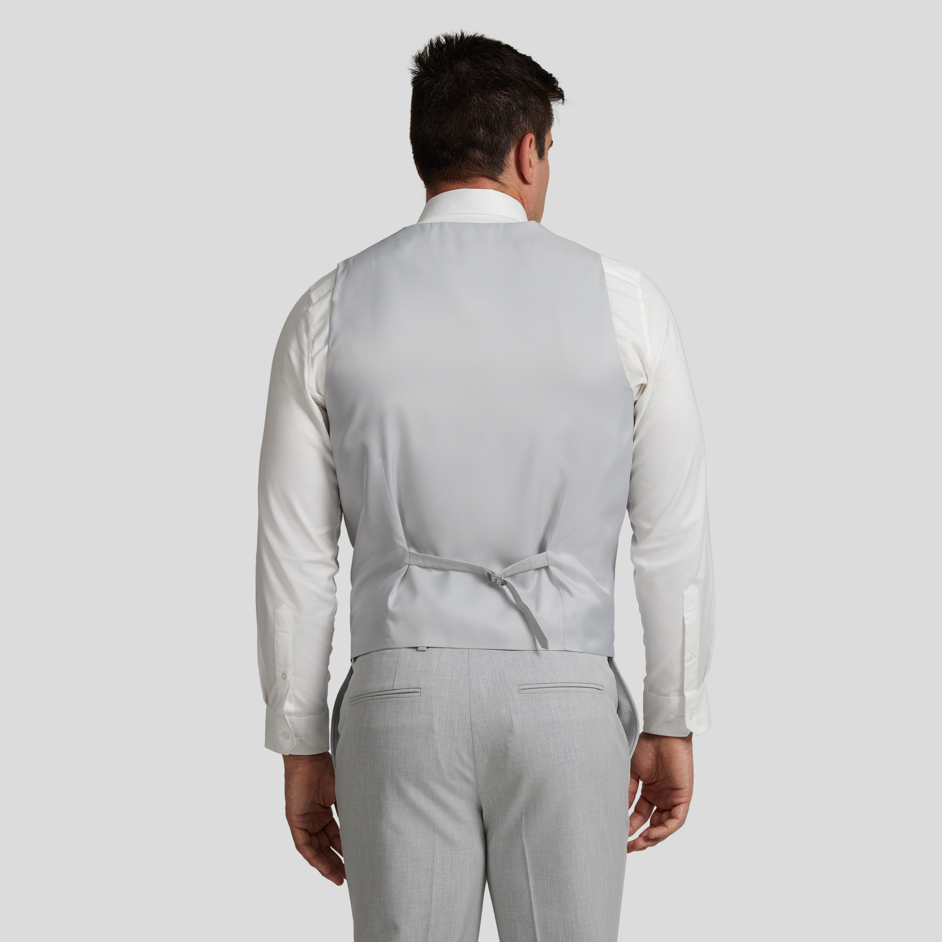 Silver Tanner Stretch Waistcoat