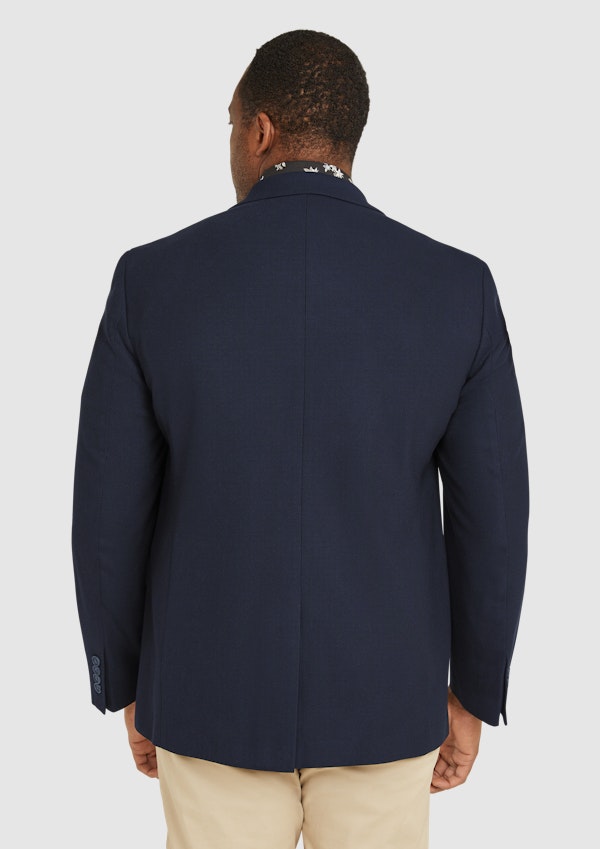 Navy Rafferty Textured Blazer