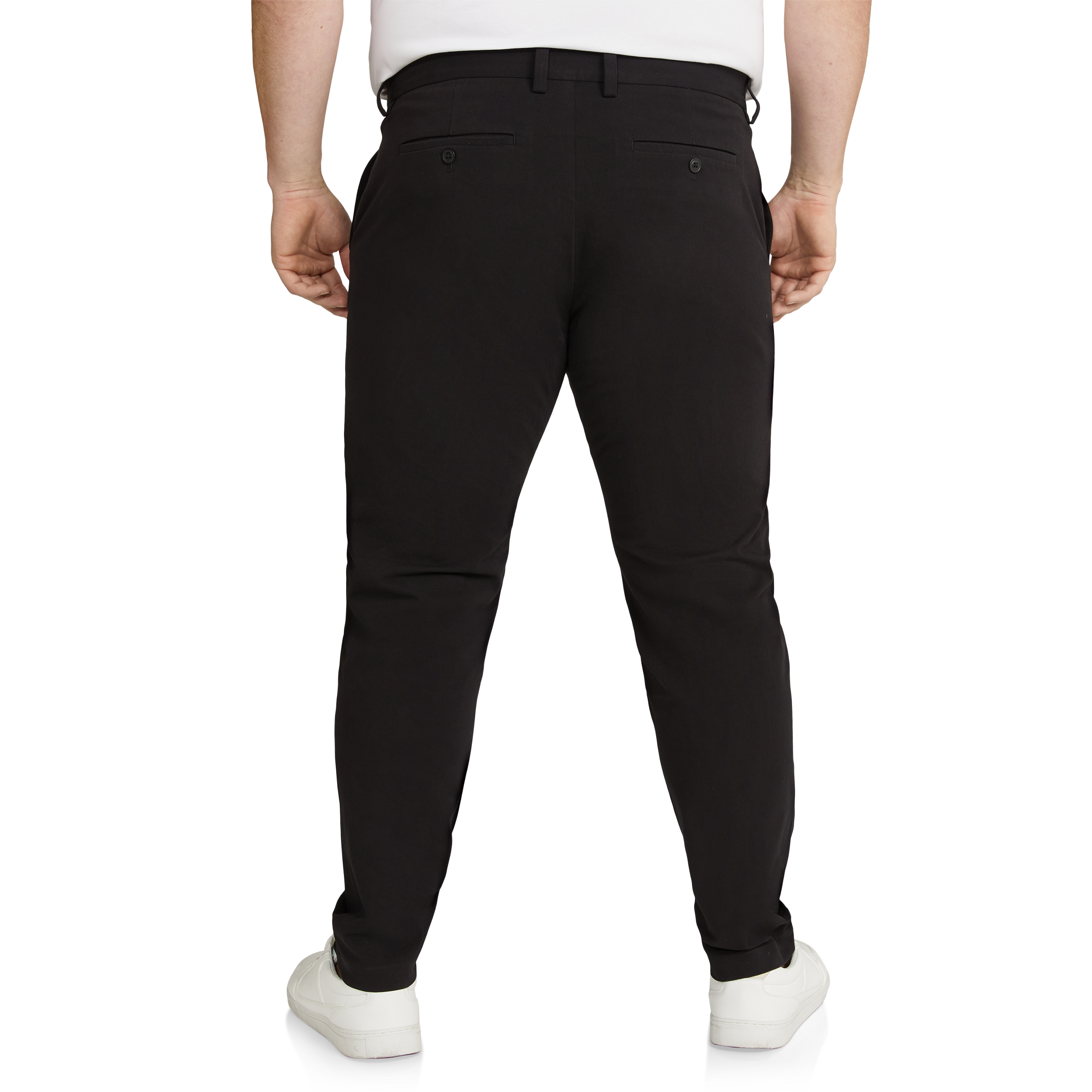 Black Comfort Flex Chino