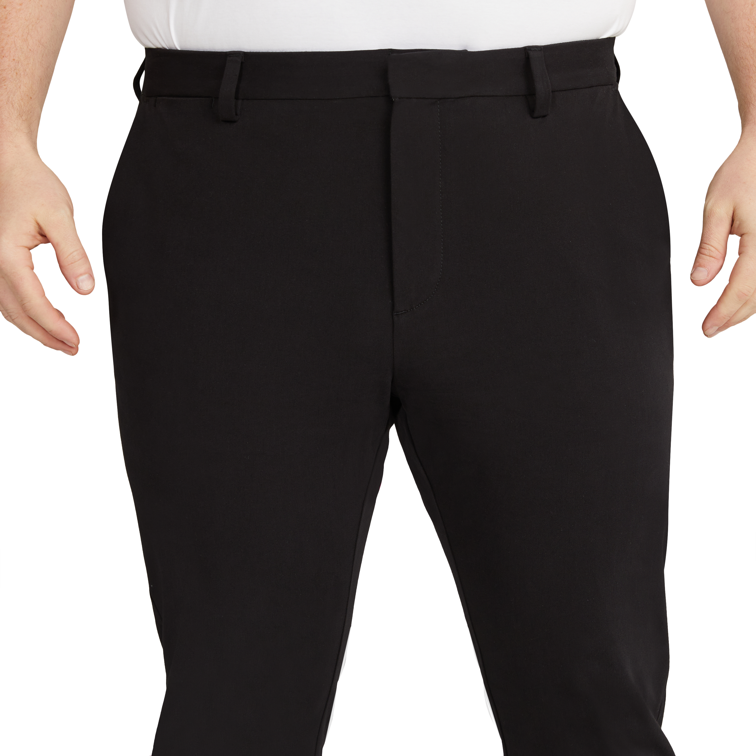 Black Comfort Flex Chino